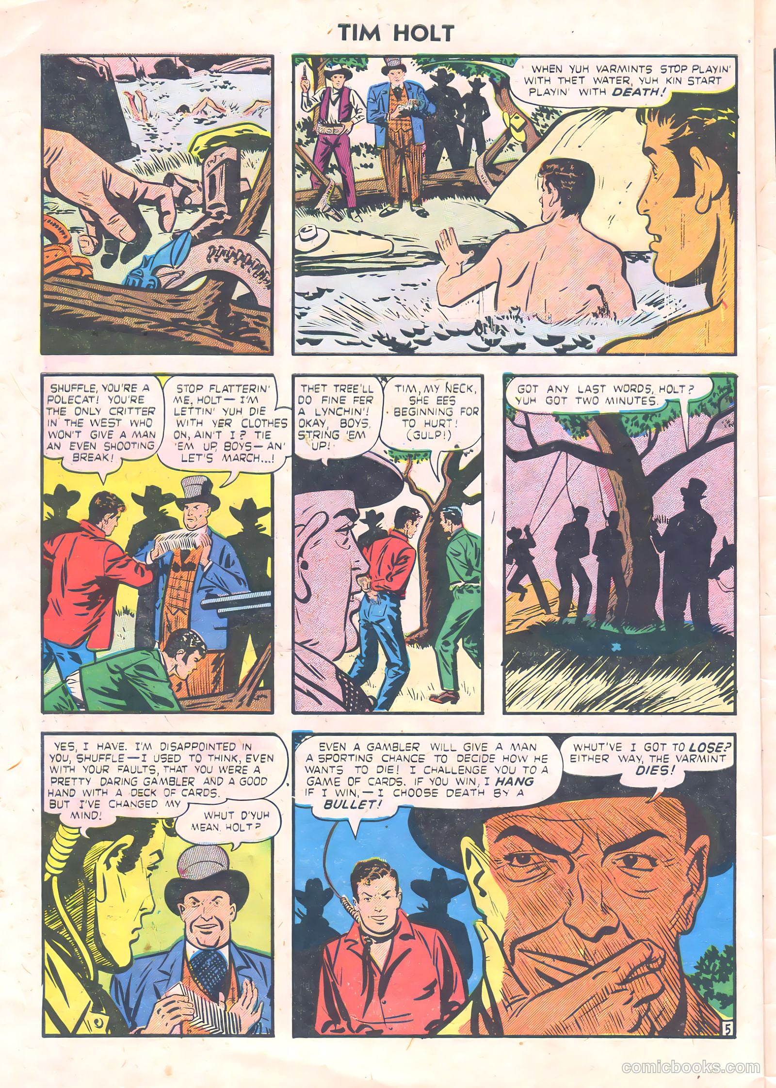 Tim Holt #19 — page 32 of 36