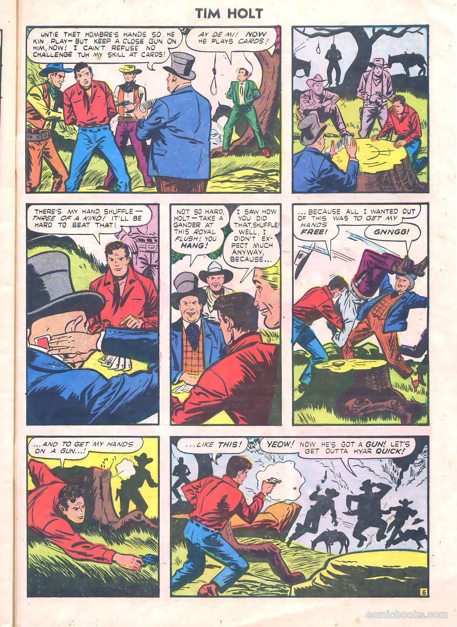 Tim Holt #19 — page 33 of 36