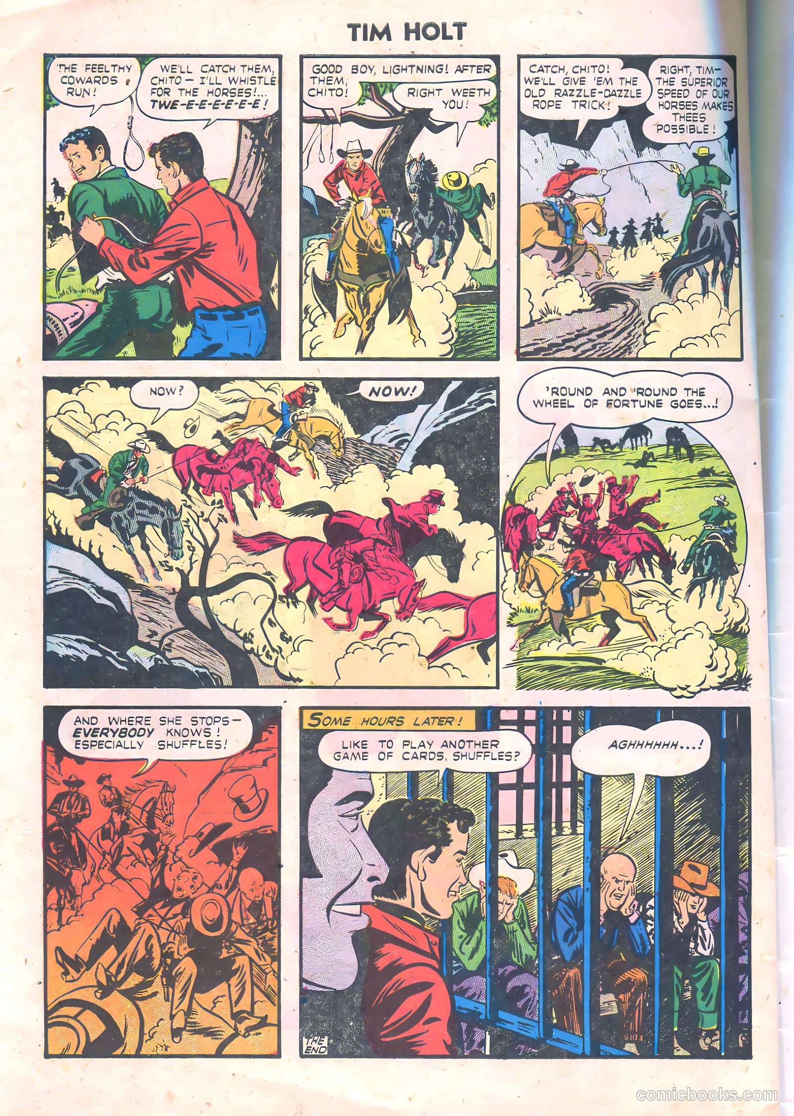Tim Holt #19 — page 34 of 36