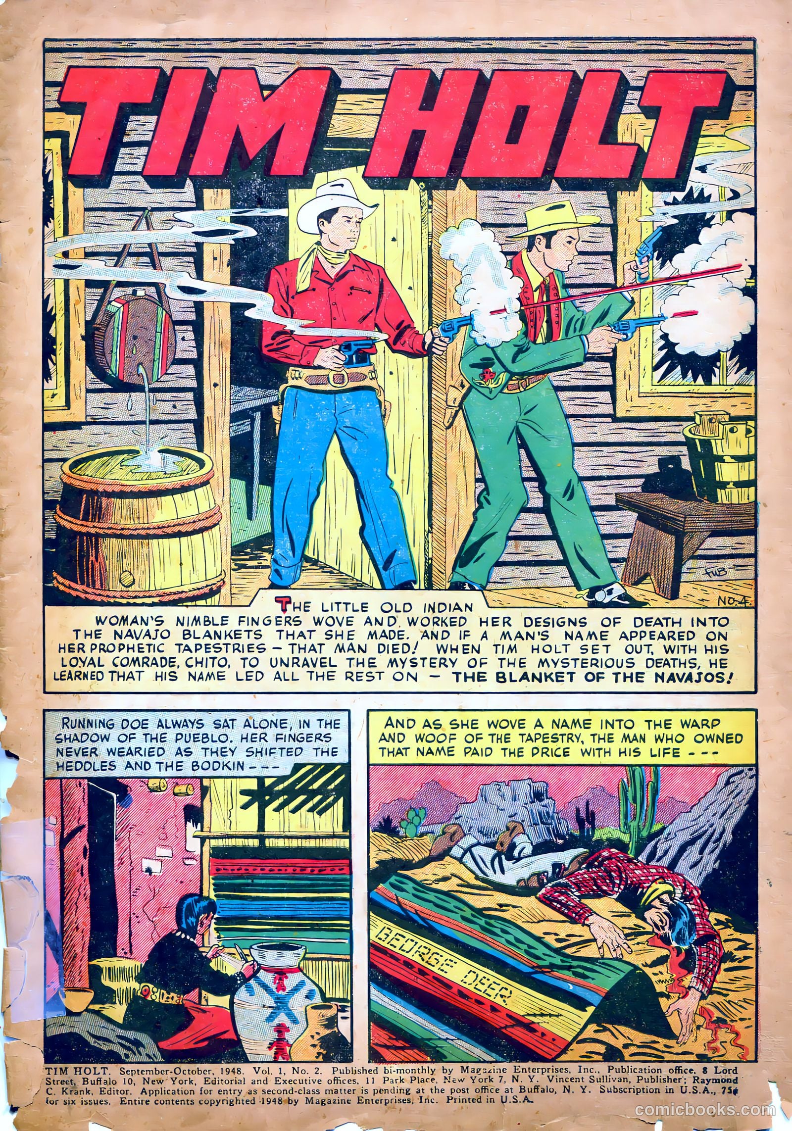 Tim Holt #2 — page 3 of 36