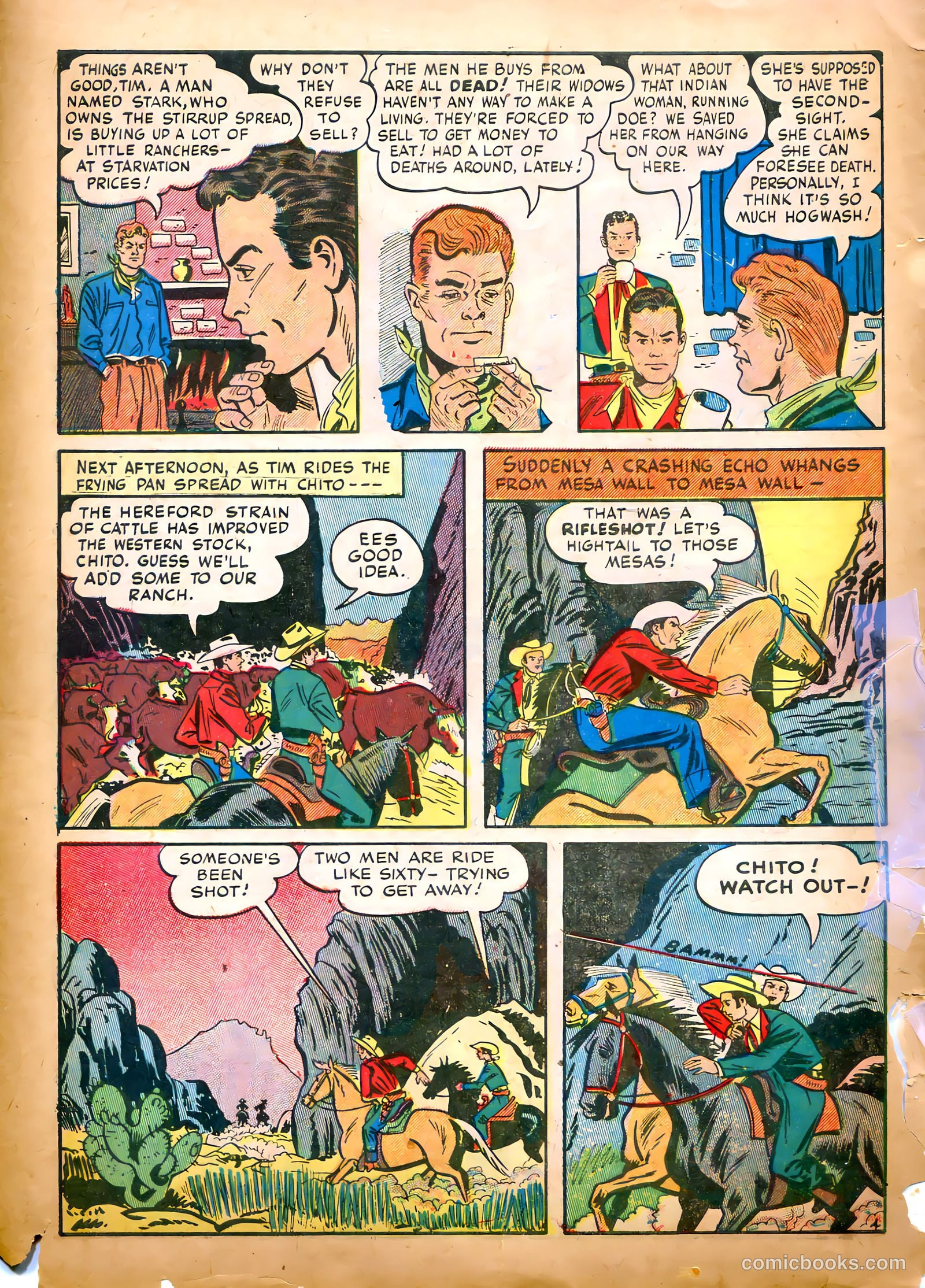 Tim Holt #2 — page 6 of 36