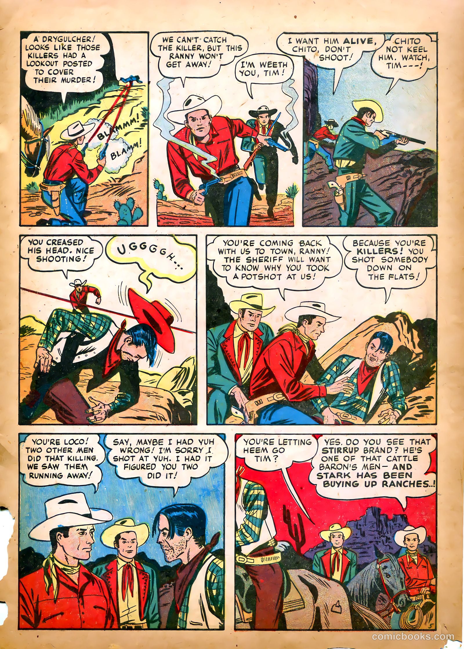 Tim Holt #2 — page 7 of 36