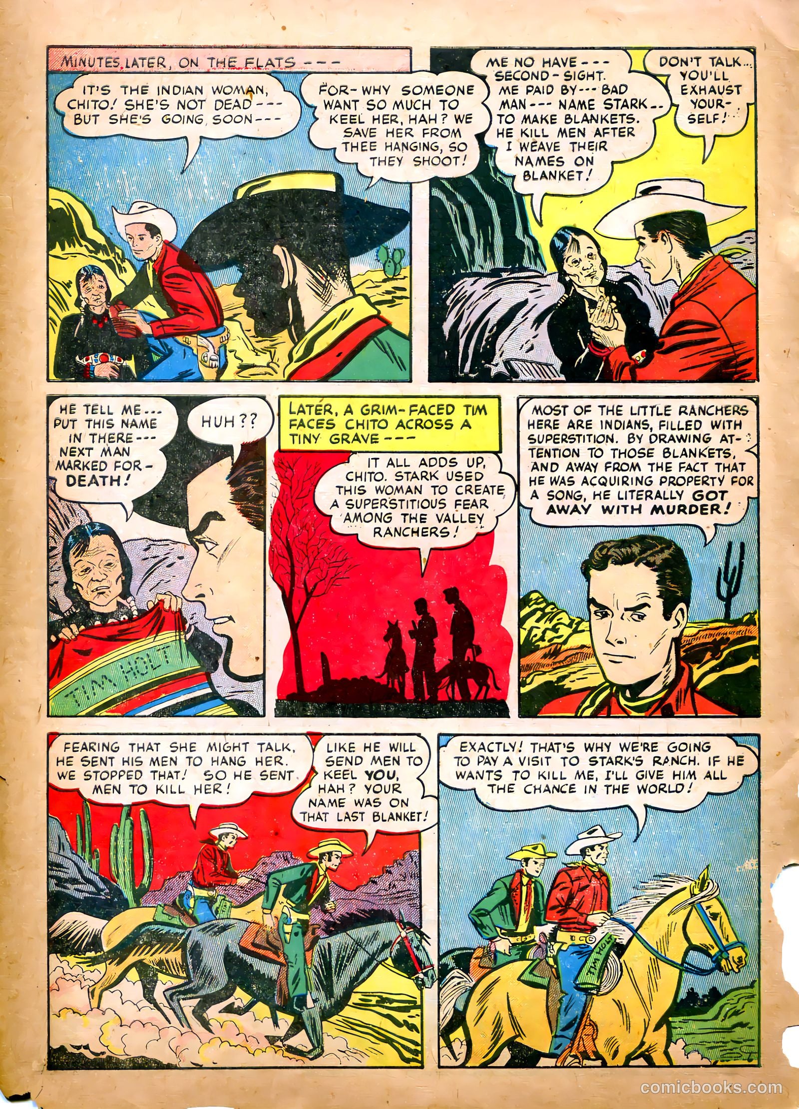 Tim Holt #2 — page 8 of 36