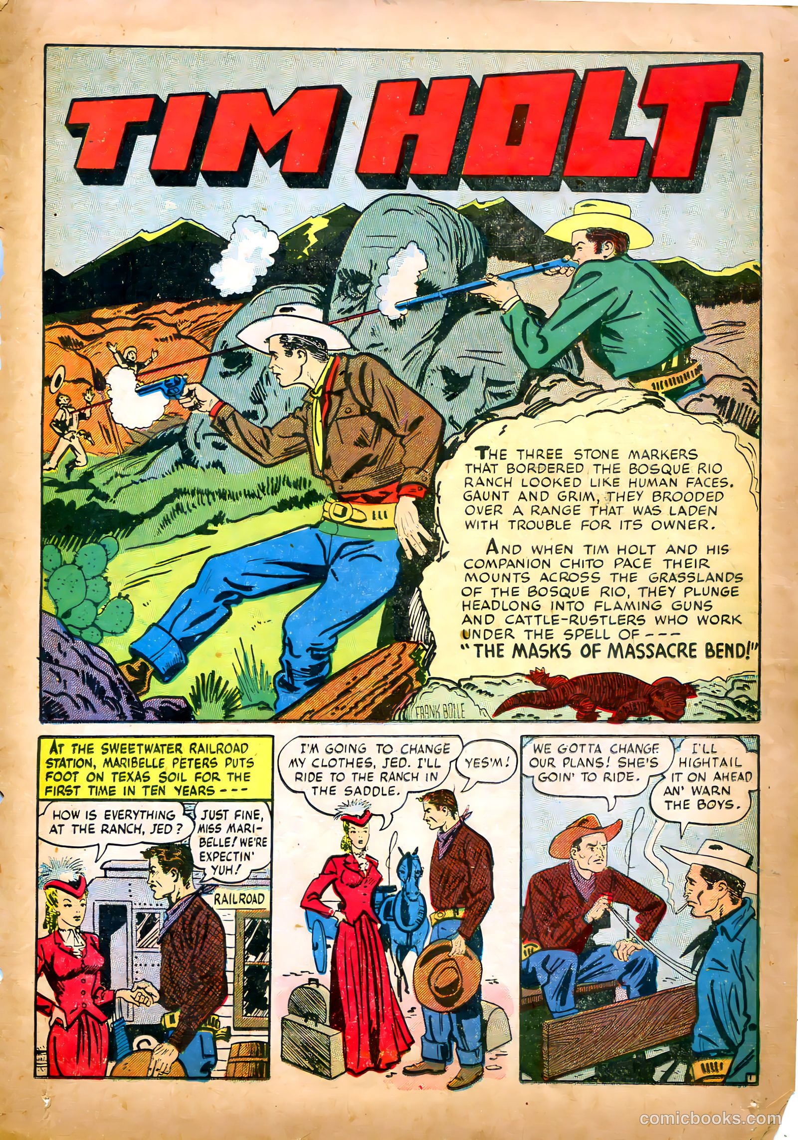 Tim Holt #2 — page 13 of 36