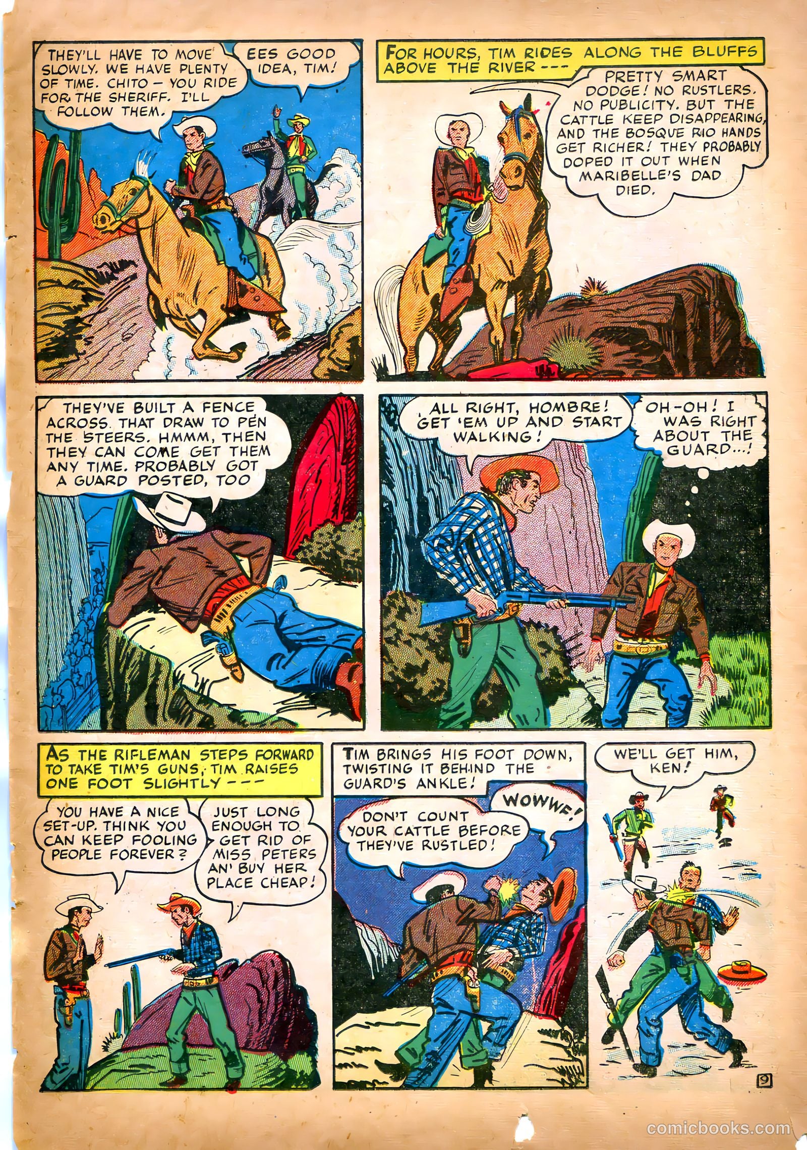 Tim Holt #2 — page 21 of 36