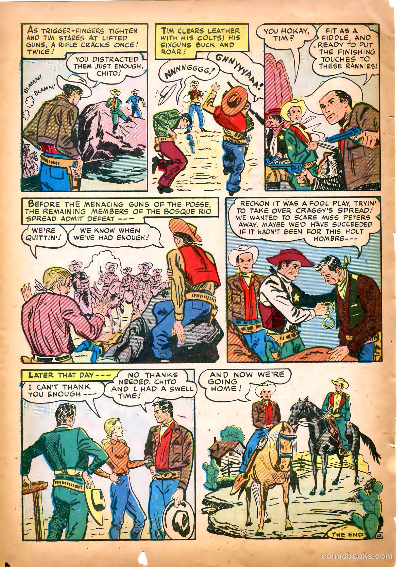 Tim Holt #2 — page 22 of 36