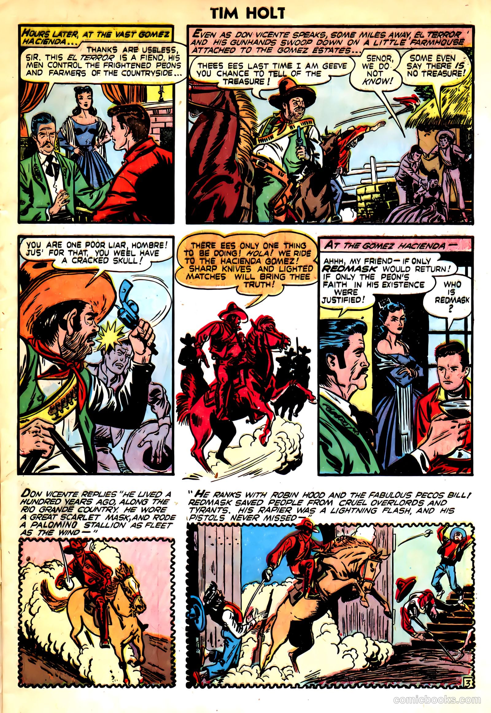 Tim Holt #20 — page 5 of 36