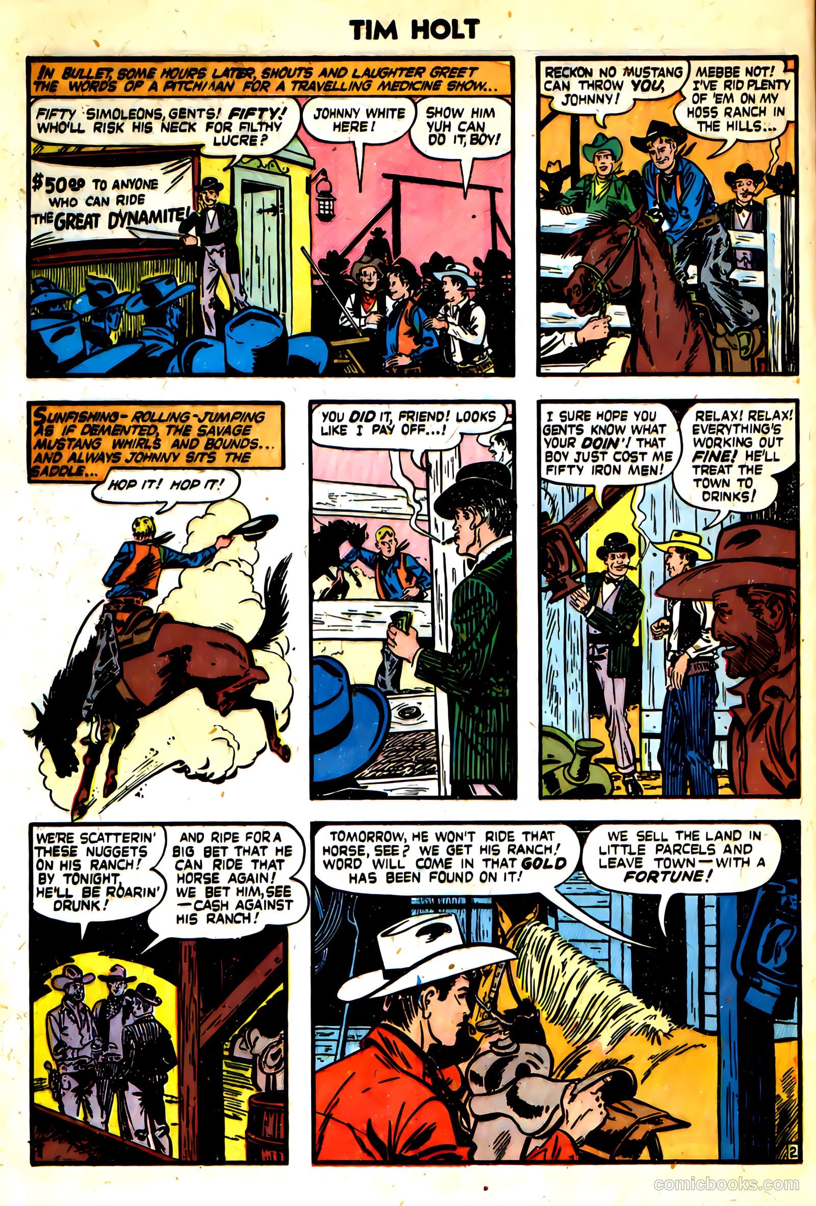 Tim Holt #20 — page 12 of 36