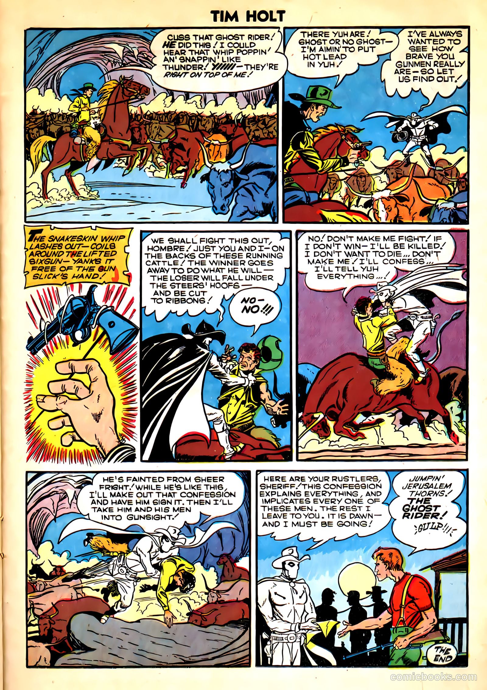 Tim Holt #20 — page 23 of 36