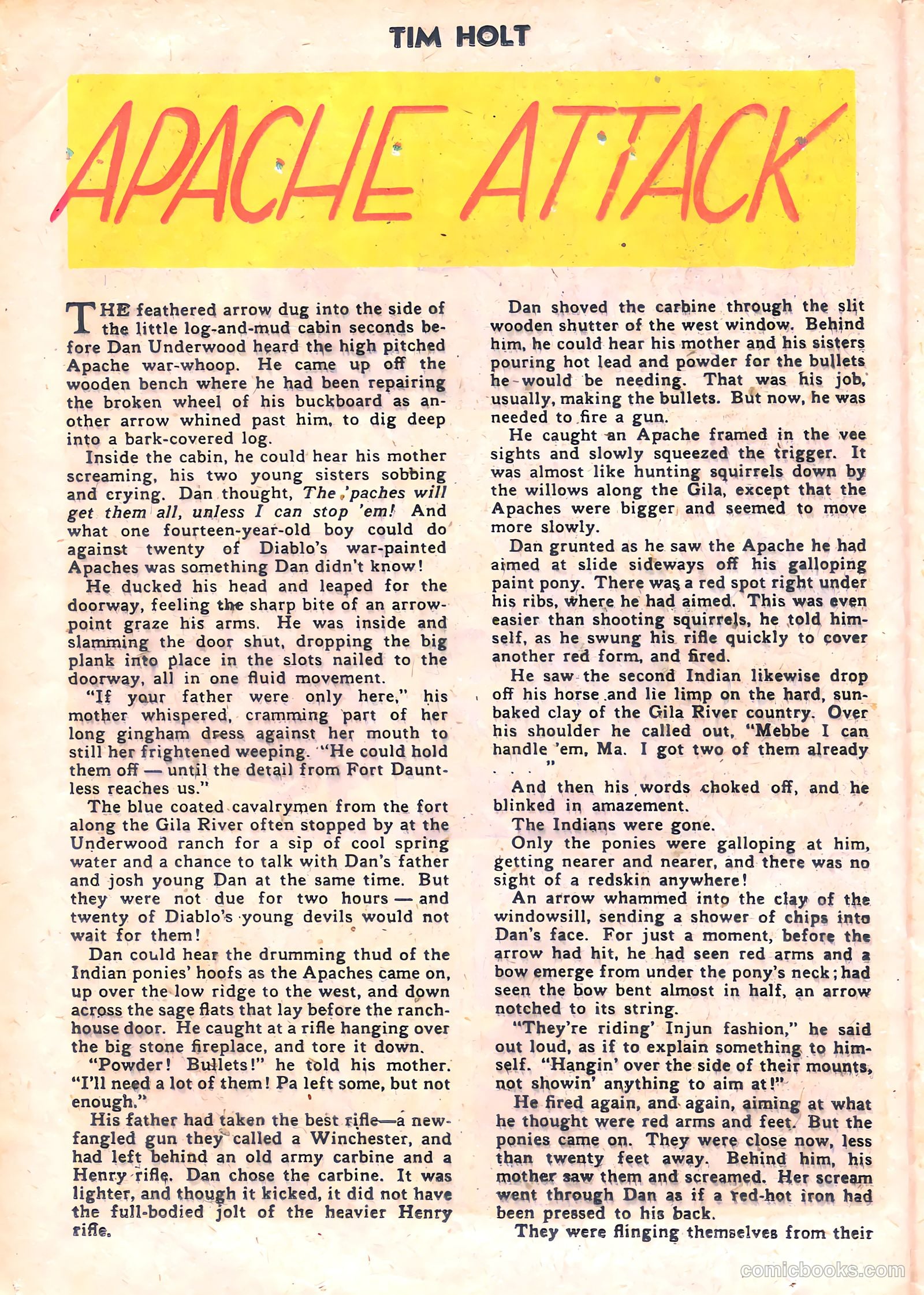 Tim Holt #20 — page 24 of 36