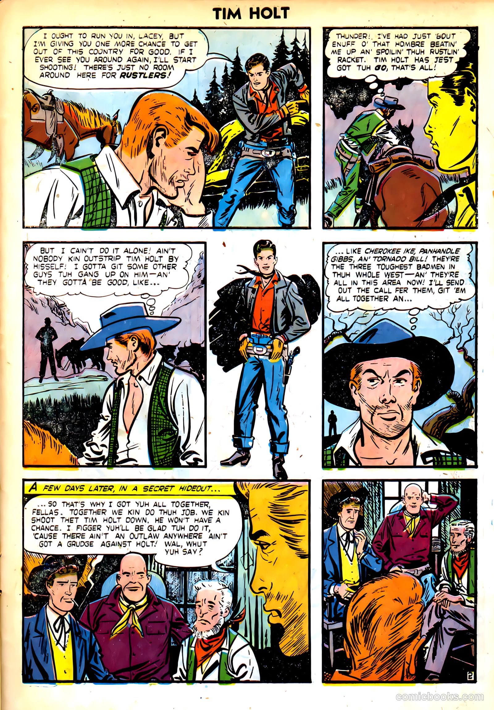 Tim Holt #20 — page 27 of 36