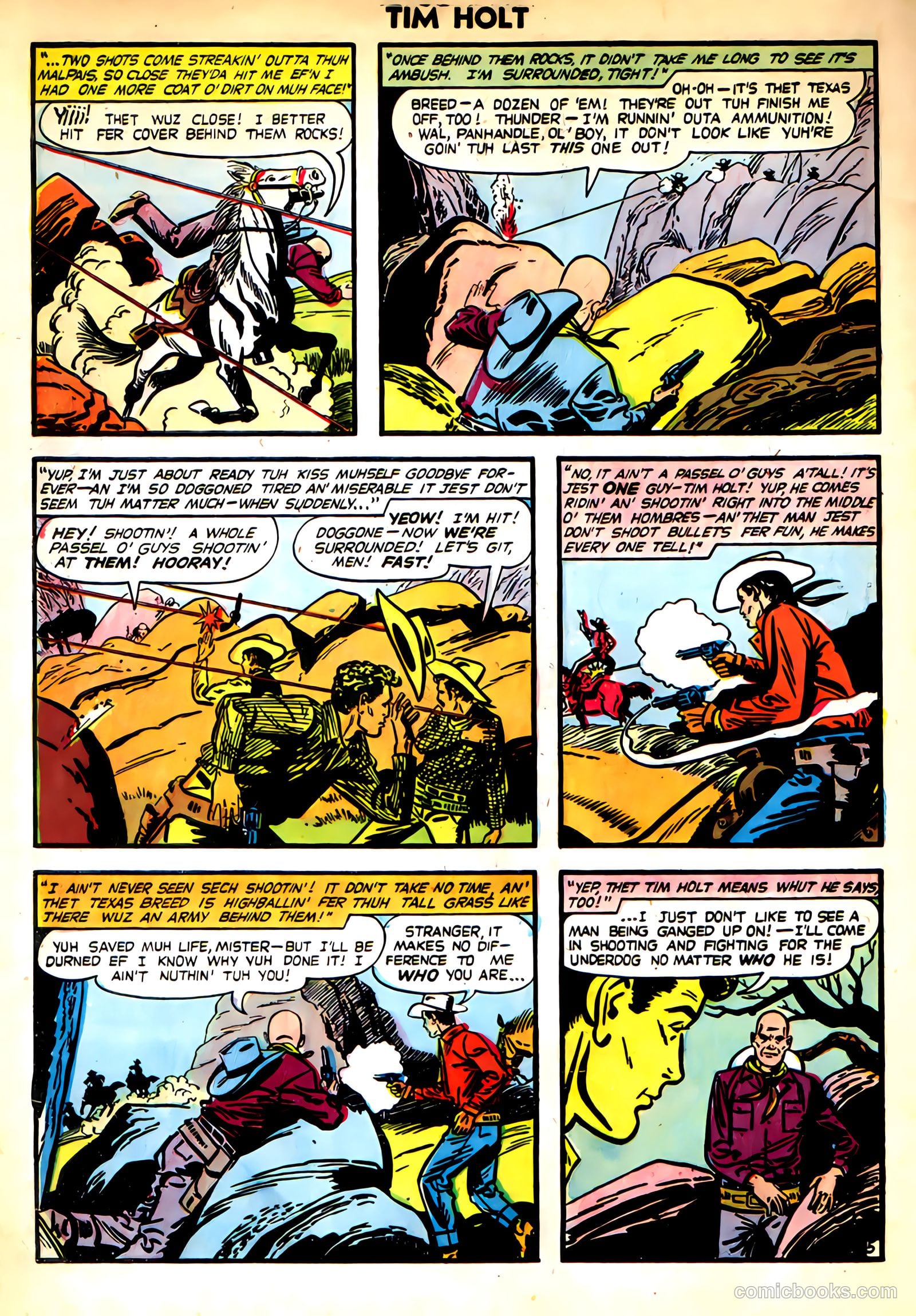 Tim Holt #20 — page 30 of 36
