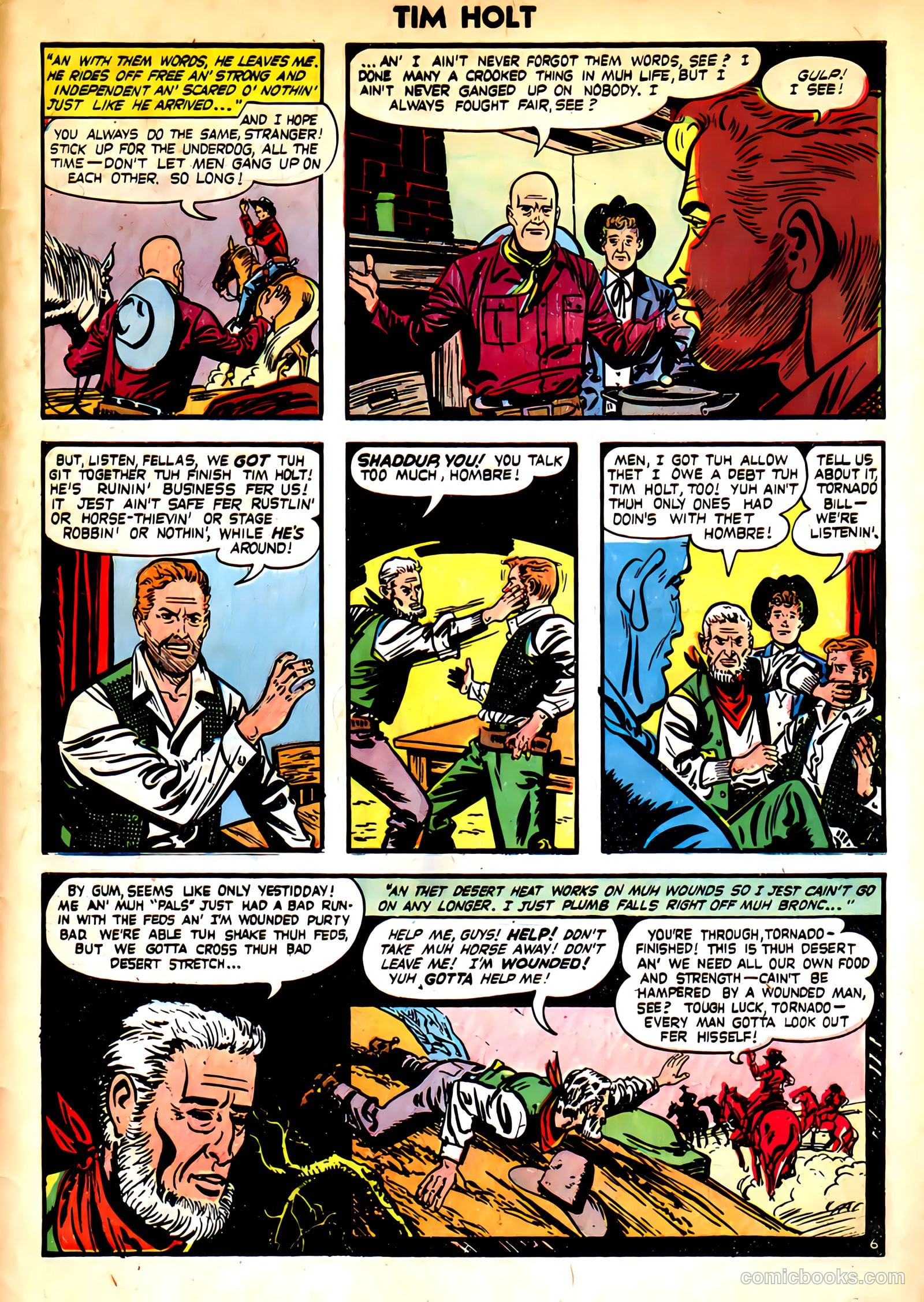 Tim Holt #20 — page 31 of 36