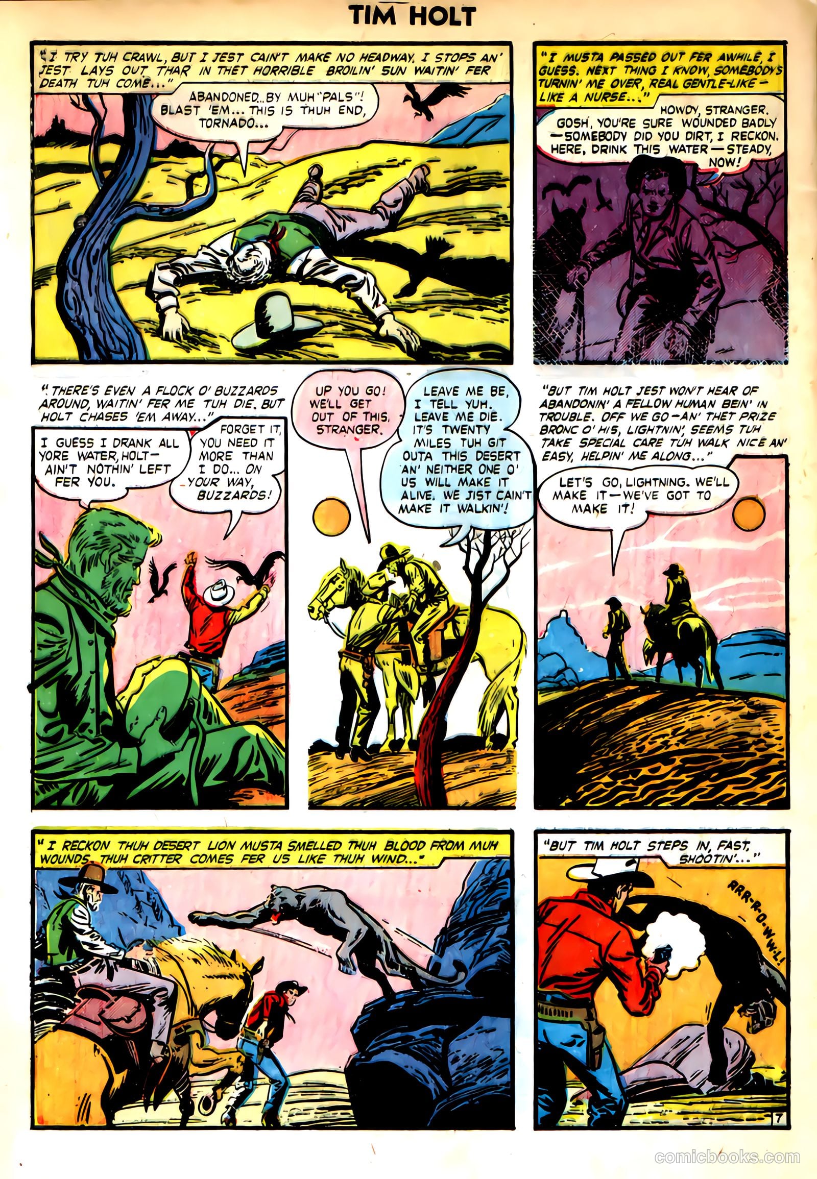 Tim Holt #20 — page 32 of 36