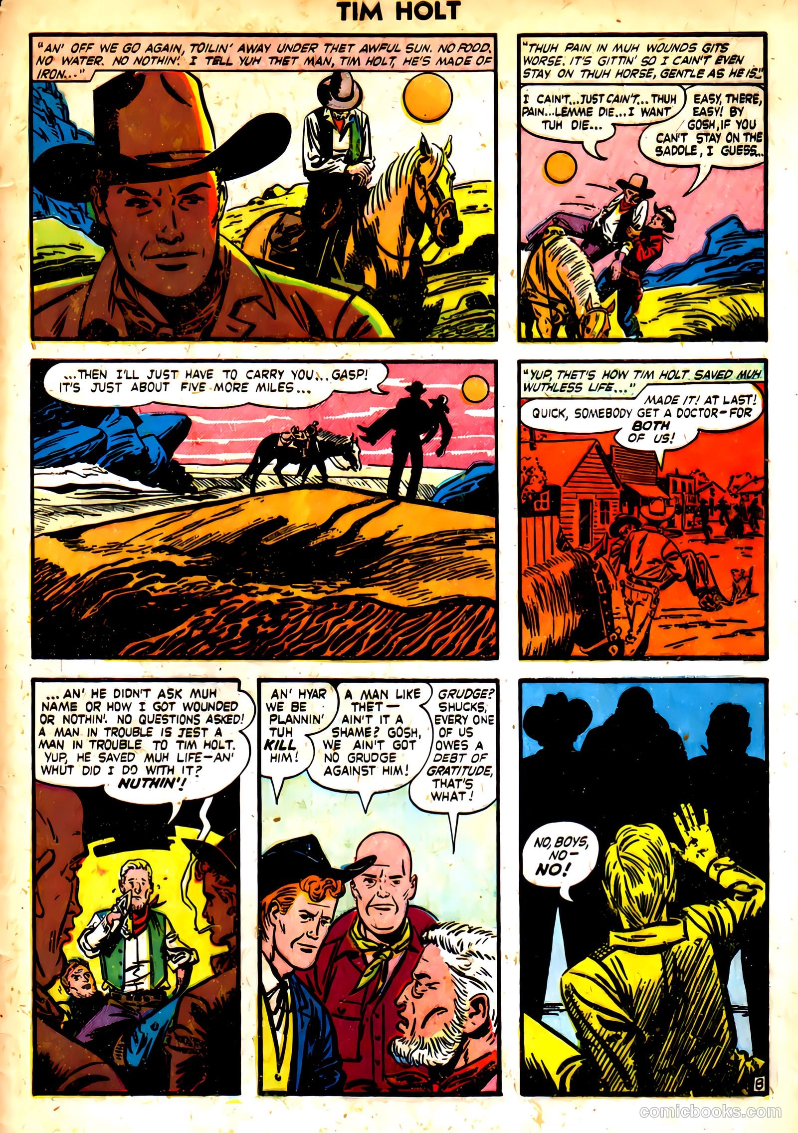 Tim Holt #20 — page 33 of 36