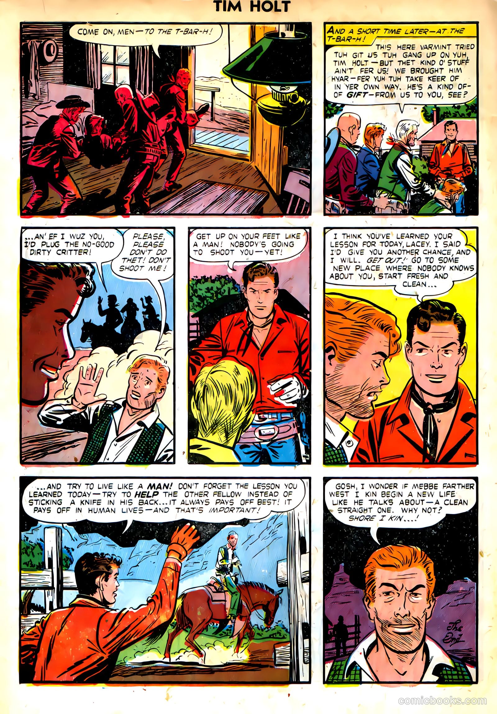 Tim Holt #20 — page 34 of 36