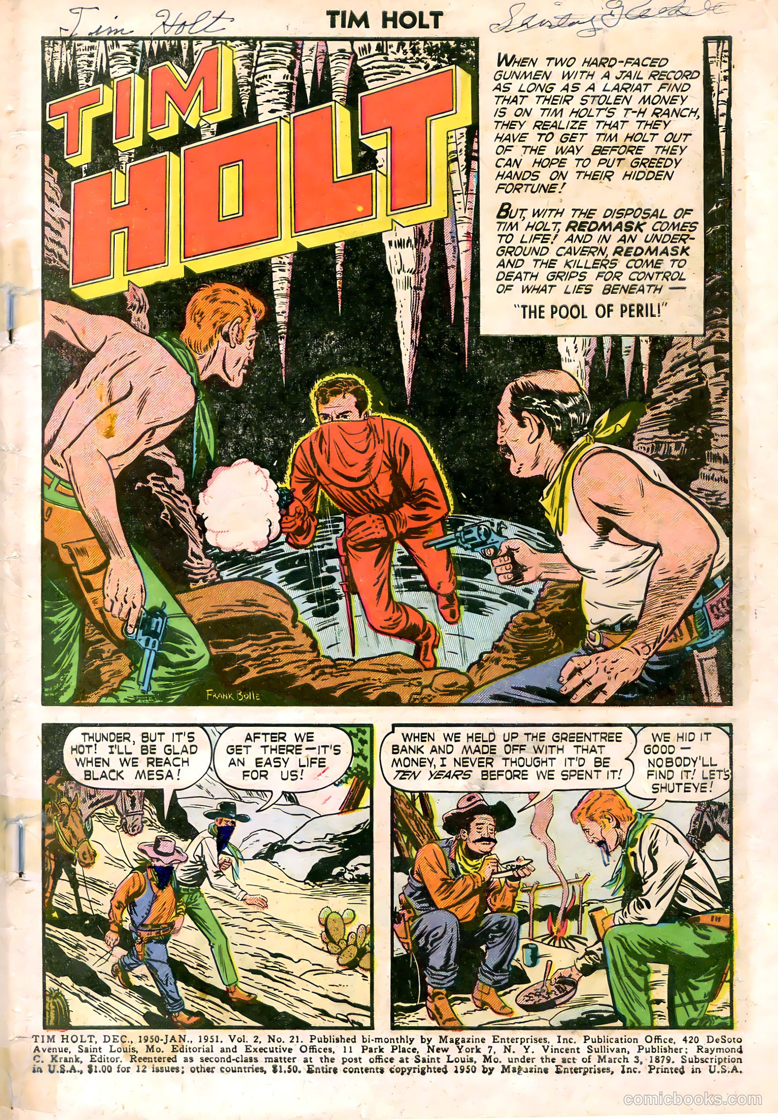 Tim Holt #21 — page 2 of 34