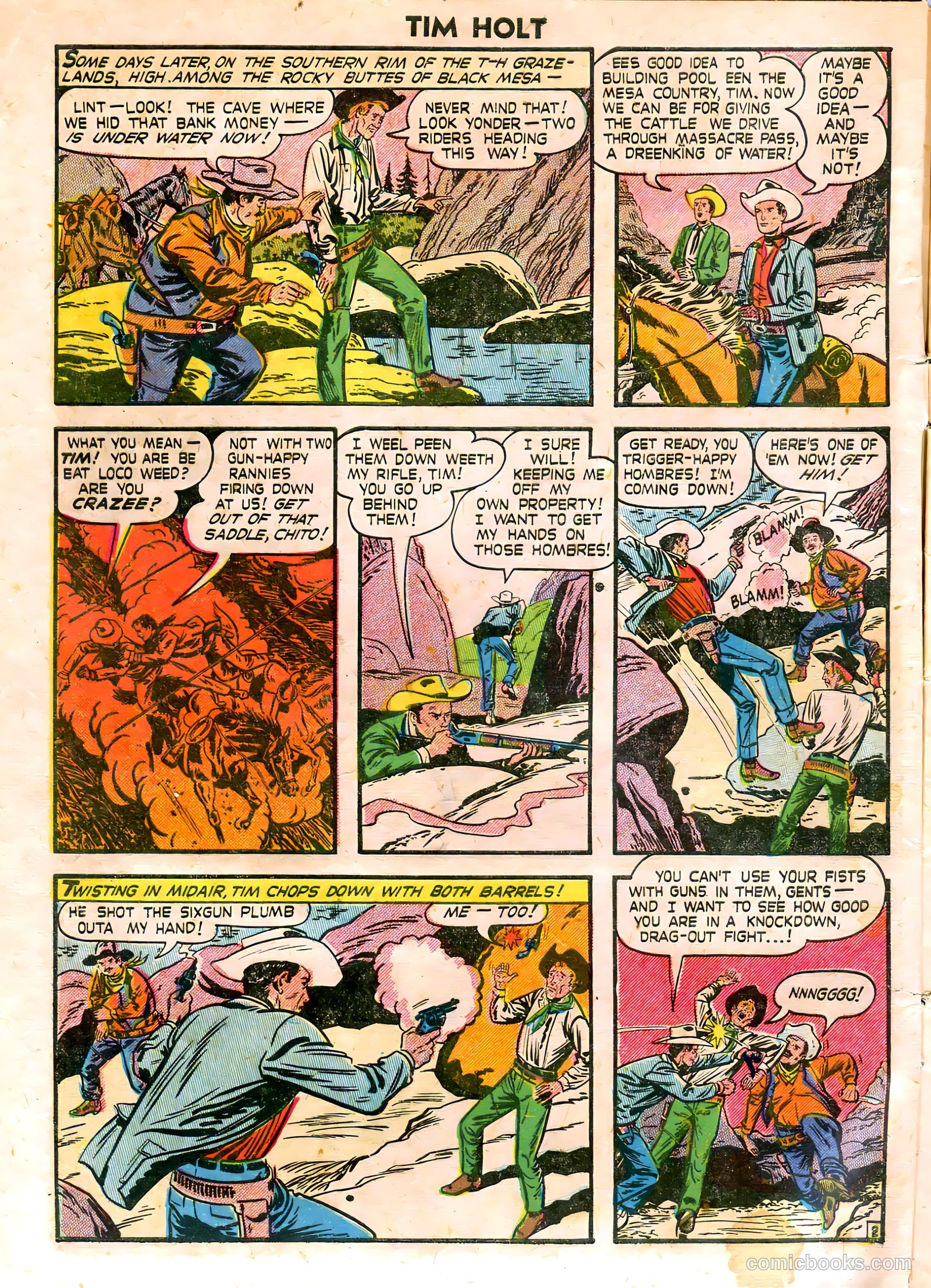 Tim Holt #21 — page 3 of 34