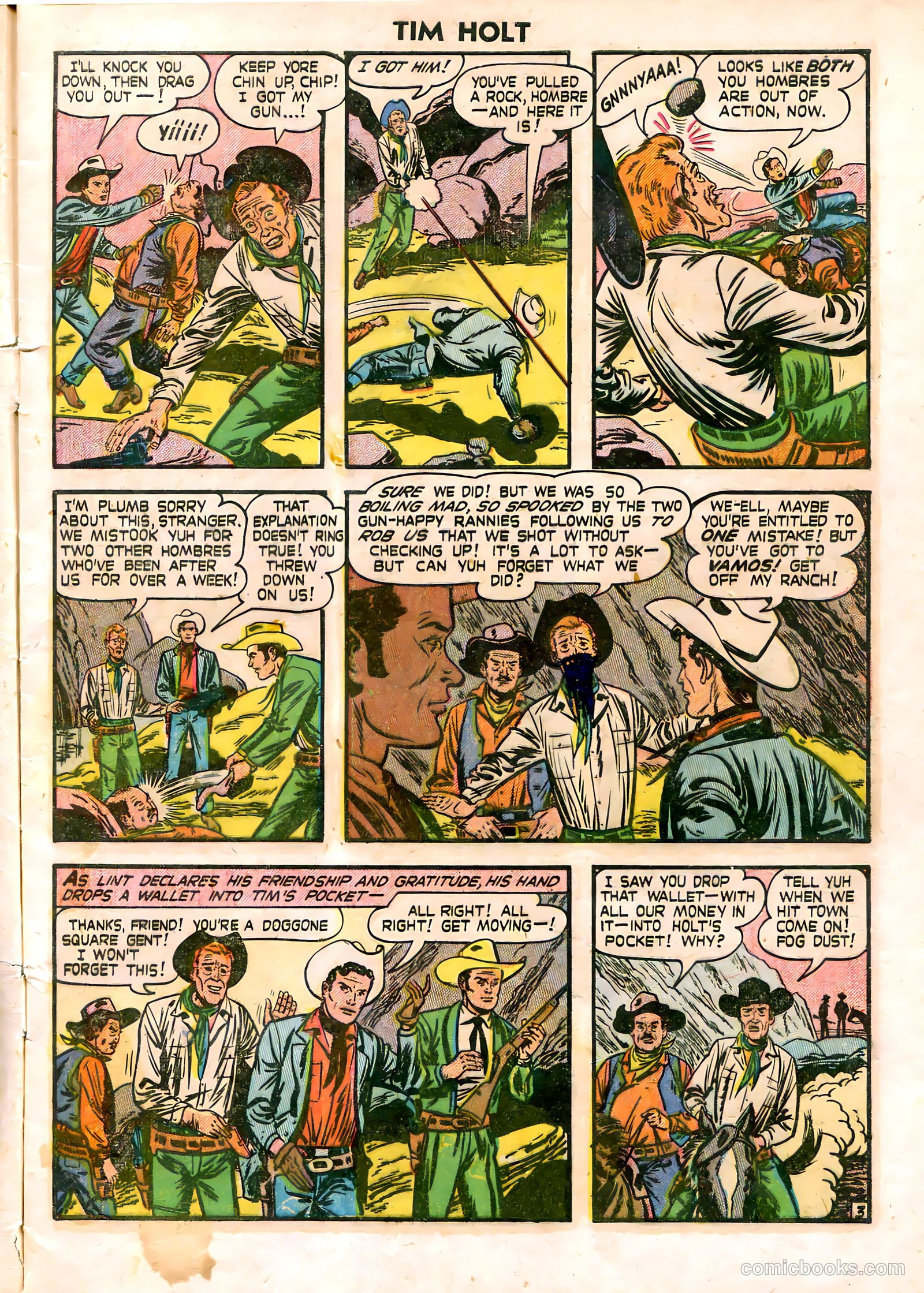 Tim Holt #21 — page 4 of 34