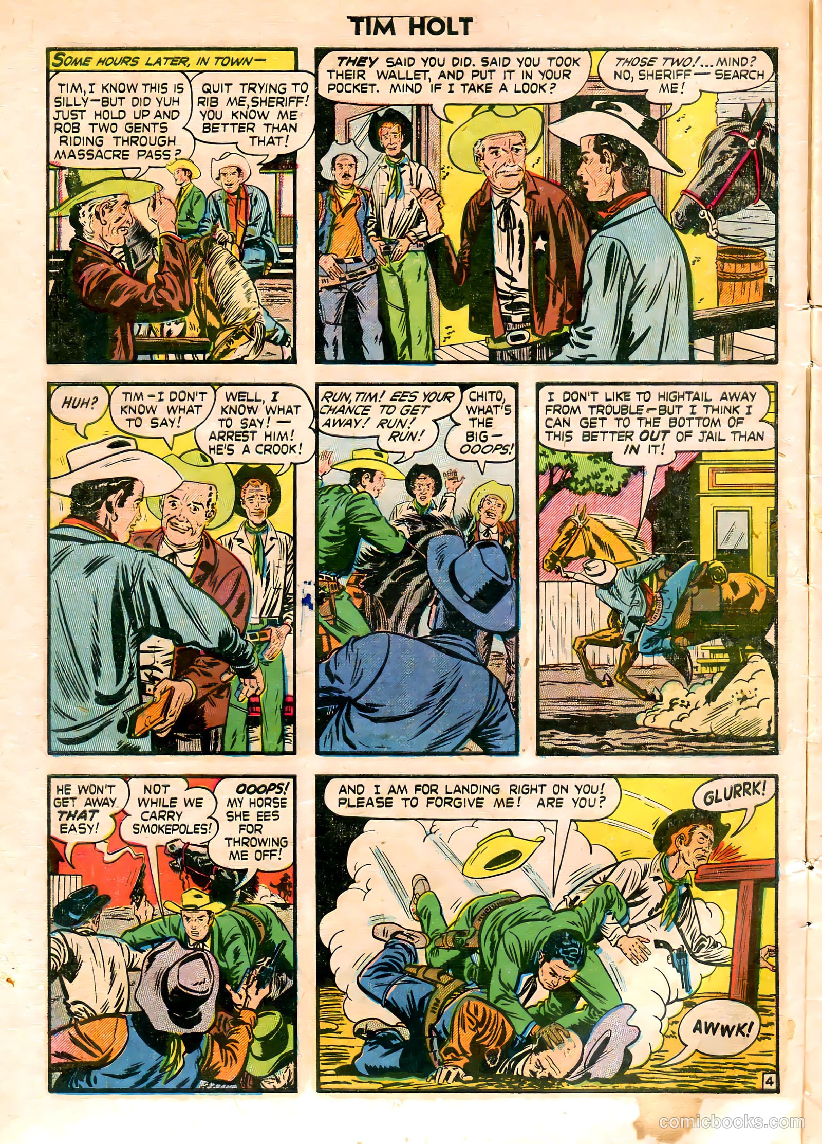 Tim Holt #21 — page 5 of 34
