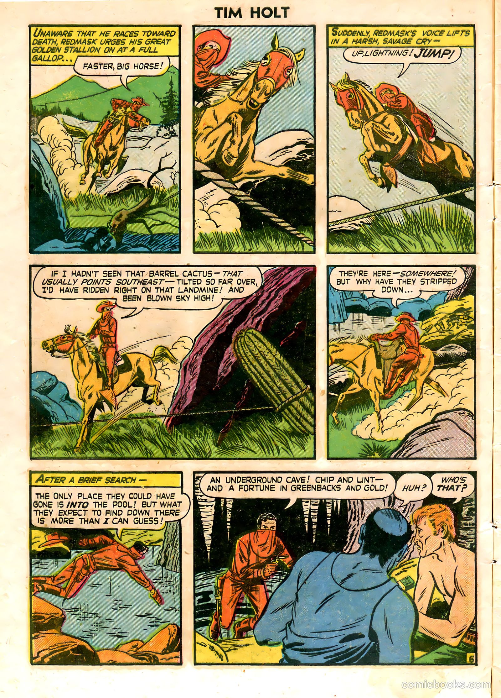 Tim Holt #21 — page 7 of 34