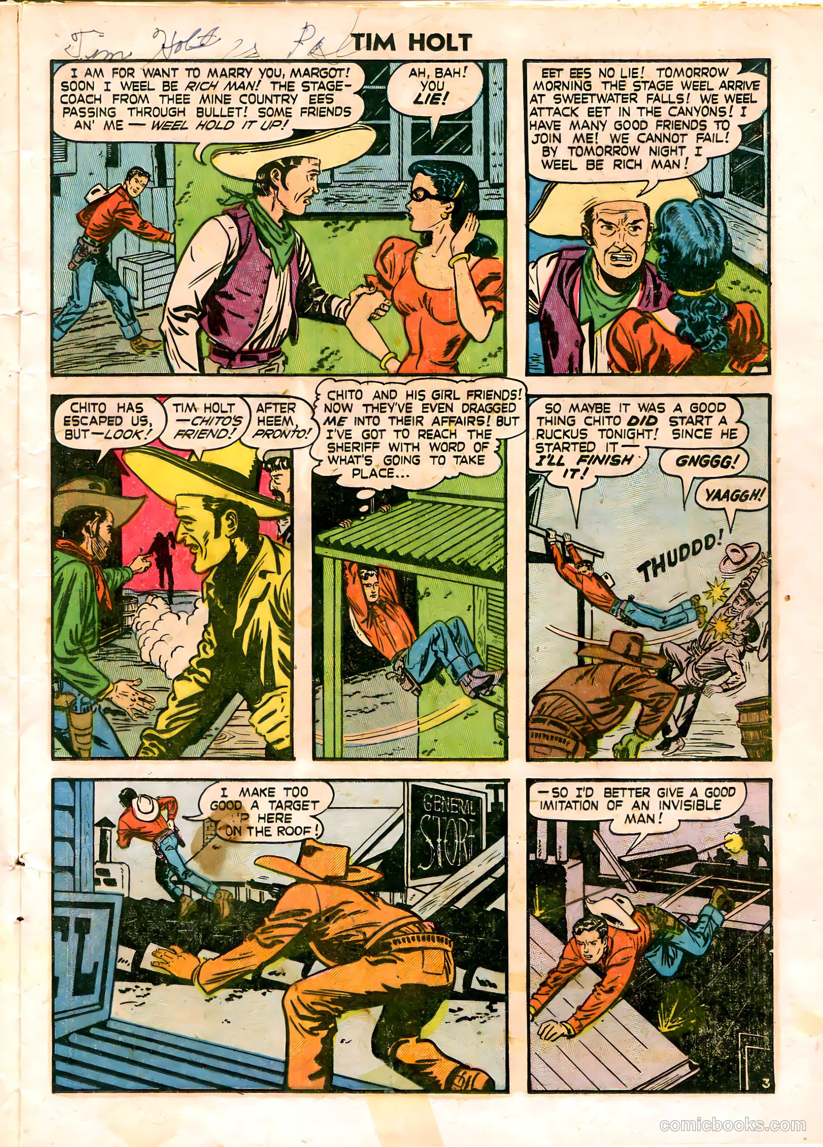 Tim Holt #21 — page 12 of 34