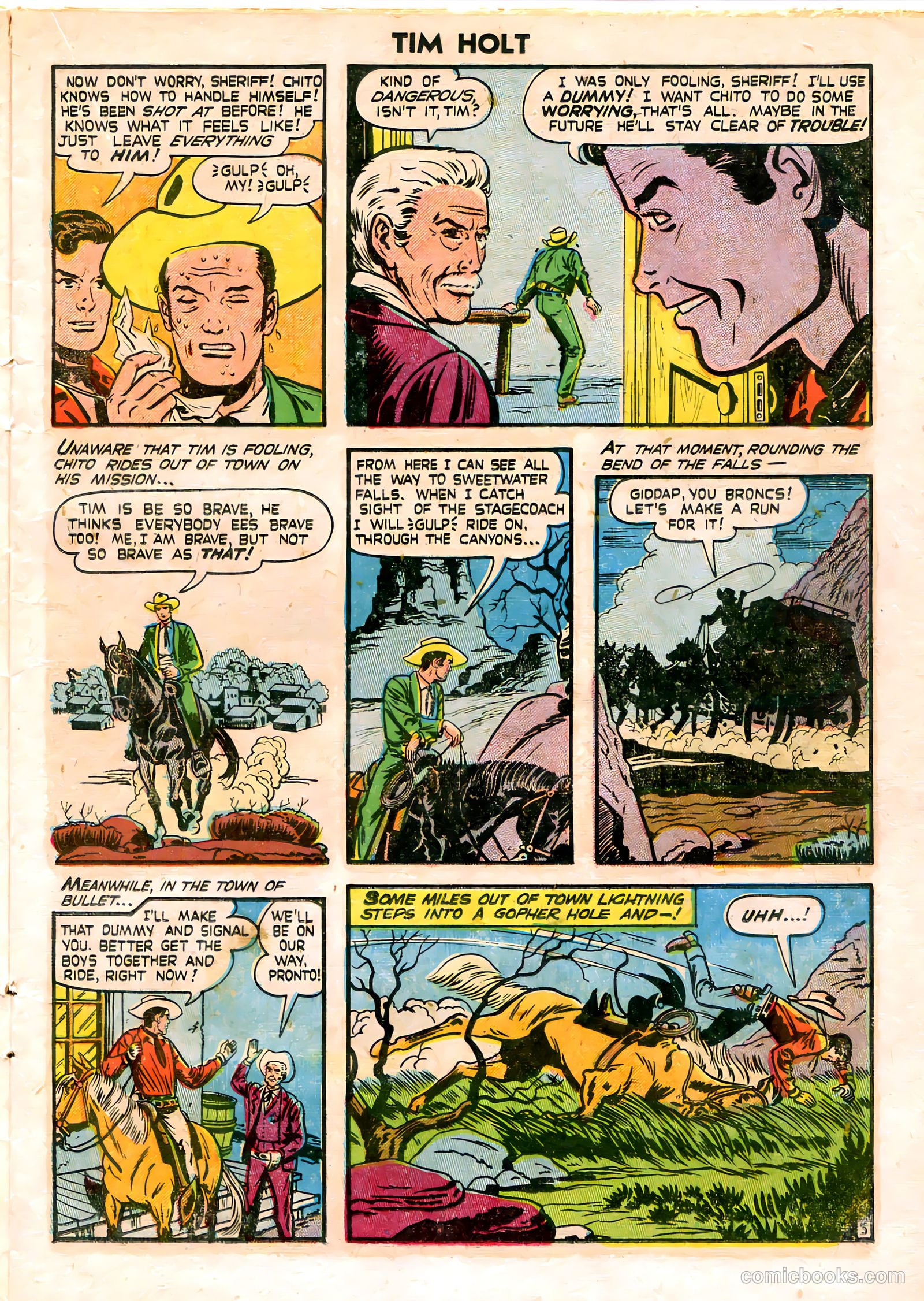 Tim Holt #21 — page 14 of 34