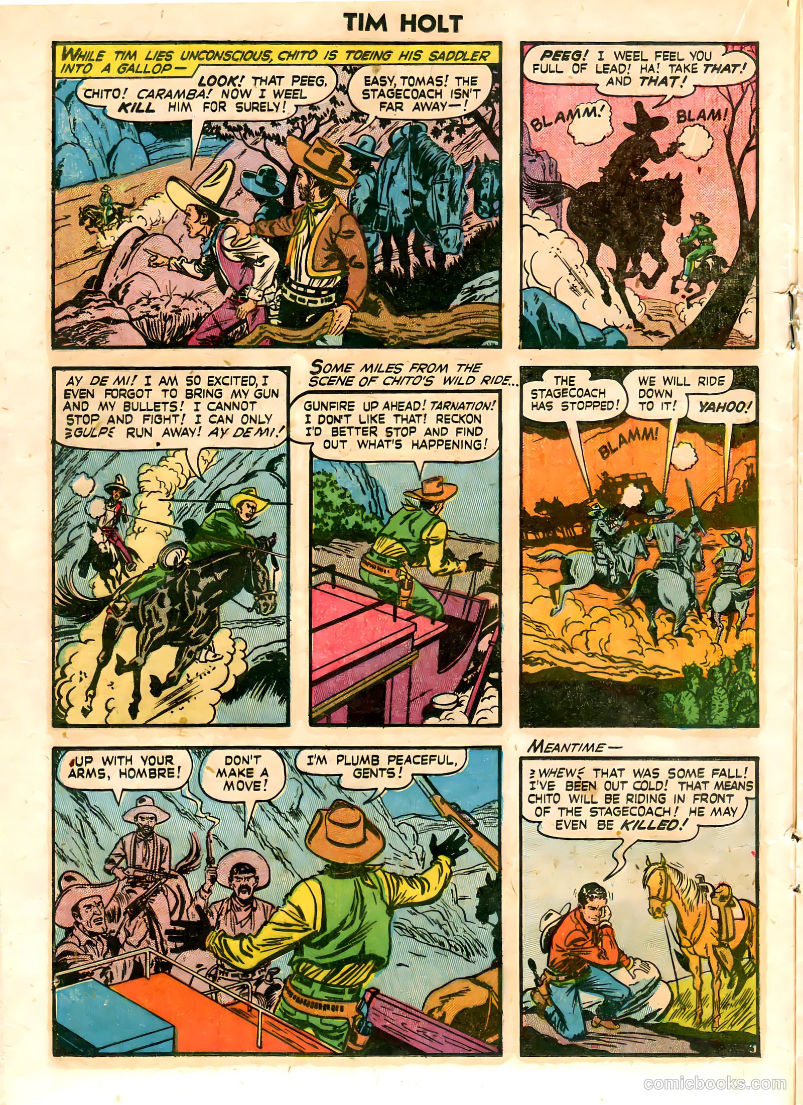 Tim Holt #21 — page 15 of 34
