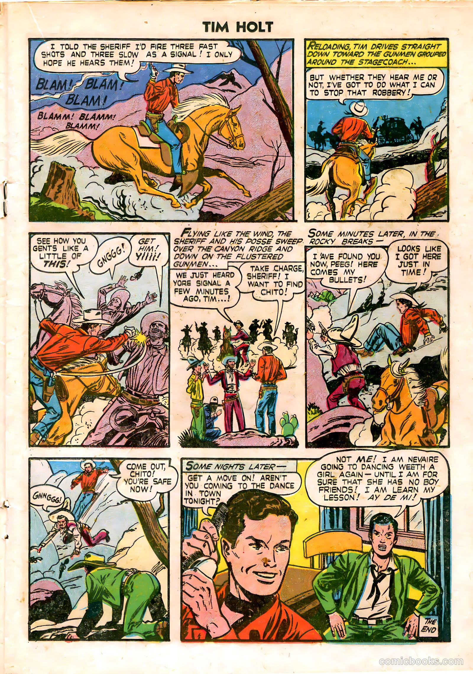Tim Holt #21 — page 16 of 34