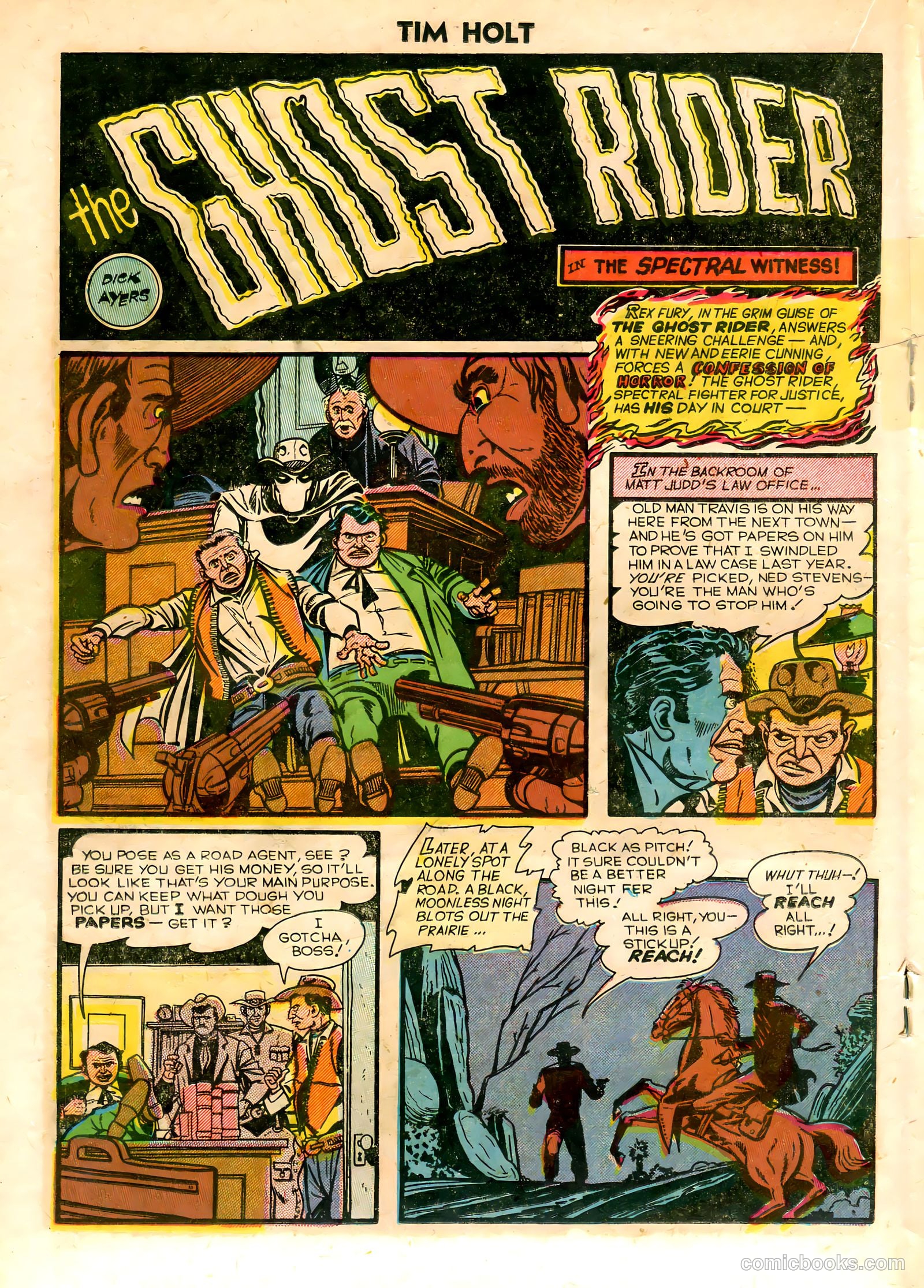 Tim Holt #21 — page 17 of 34