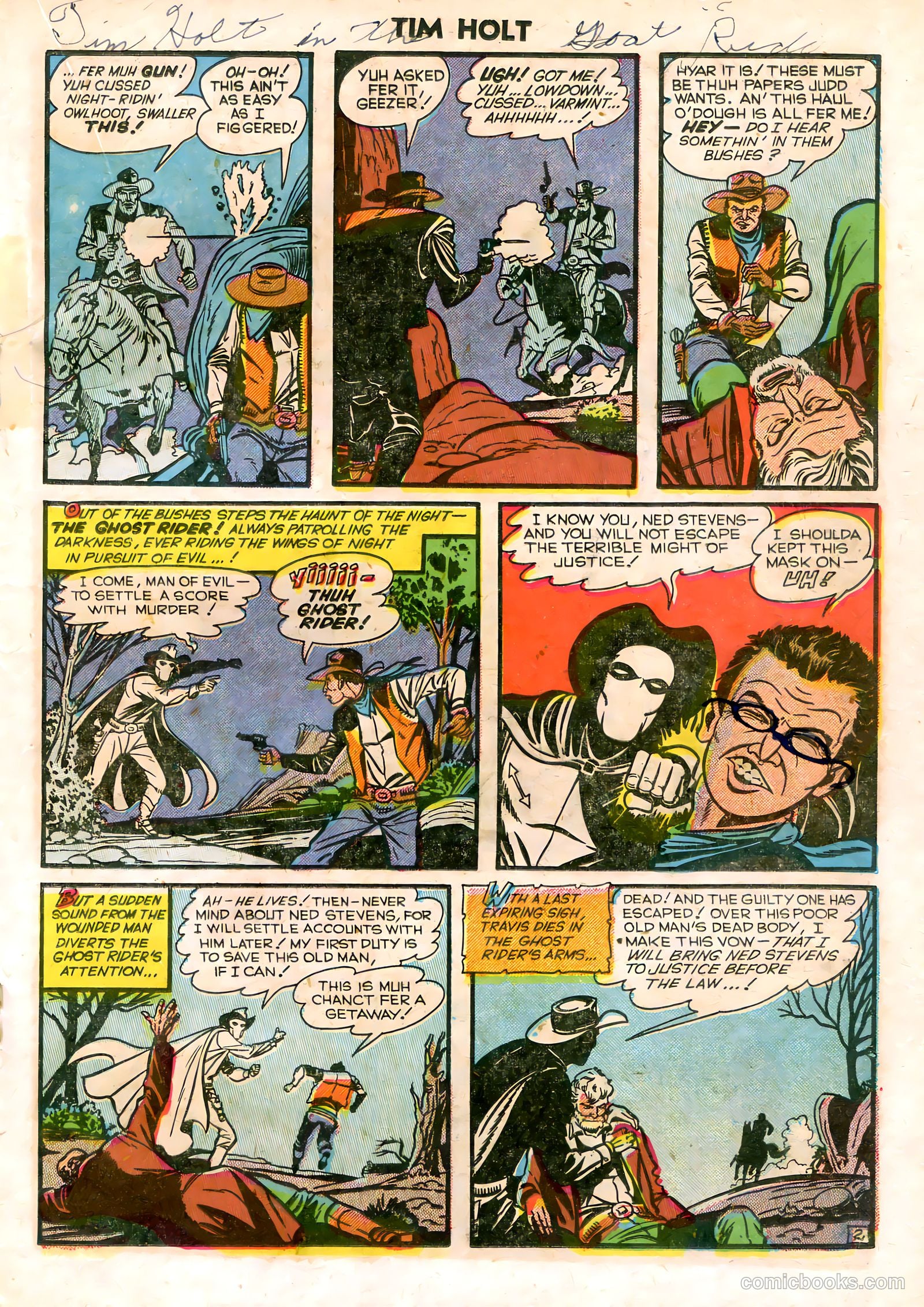 Tim Holt #21 — page 18 of 34