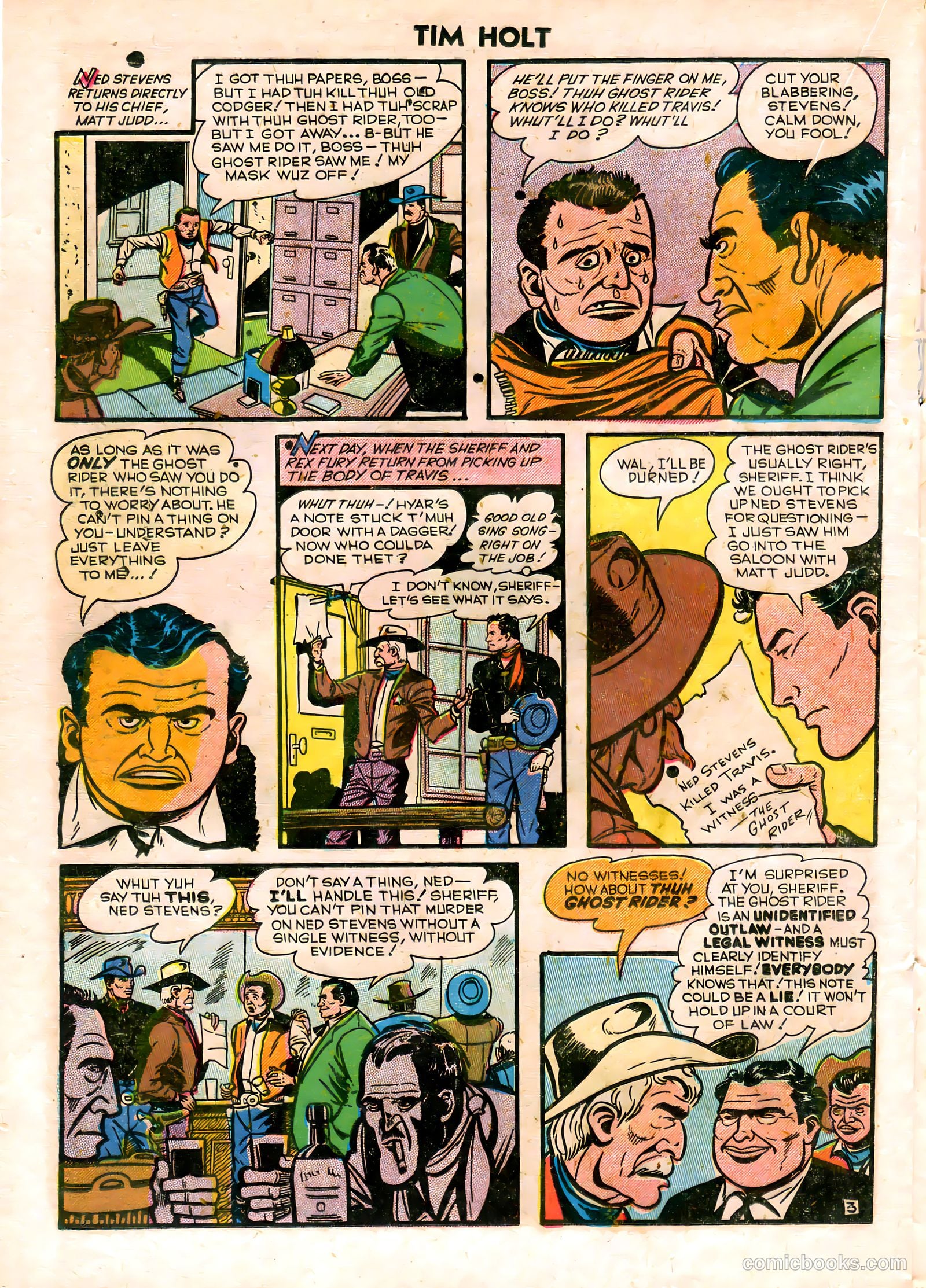 Tim Holt #21 — page 19 of 34