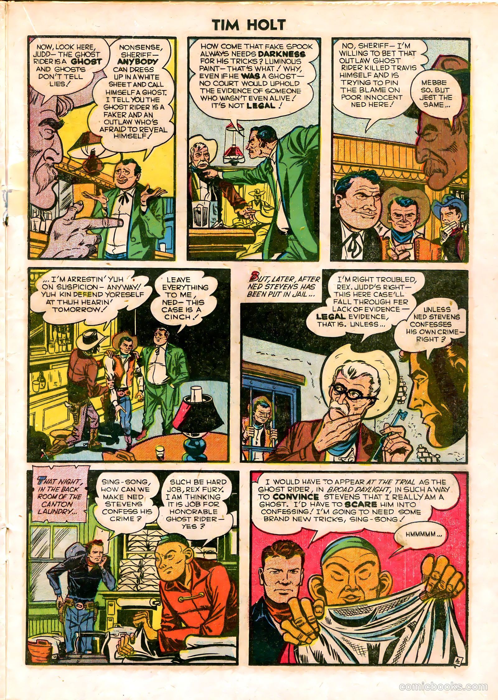 Tim Holt #21 — page 20 of 34