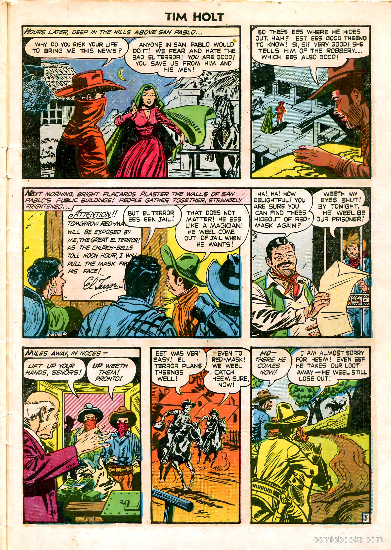 Tim Holt #21 — page 30 of 34