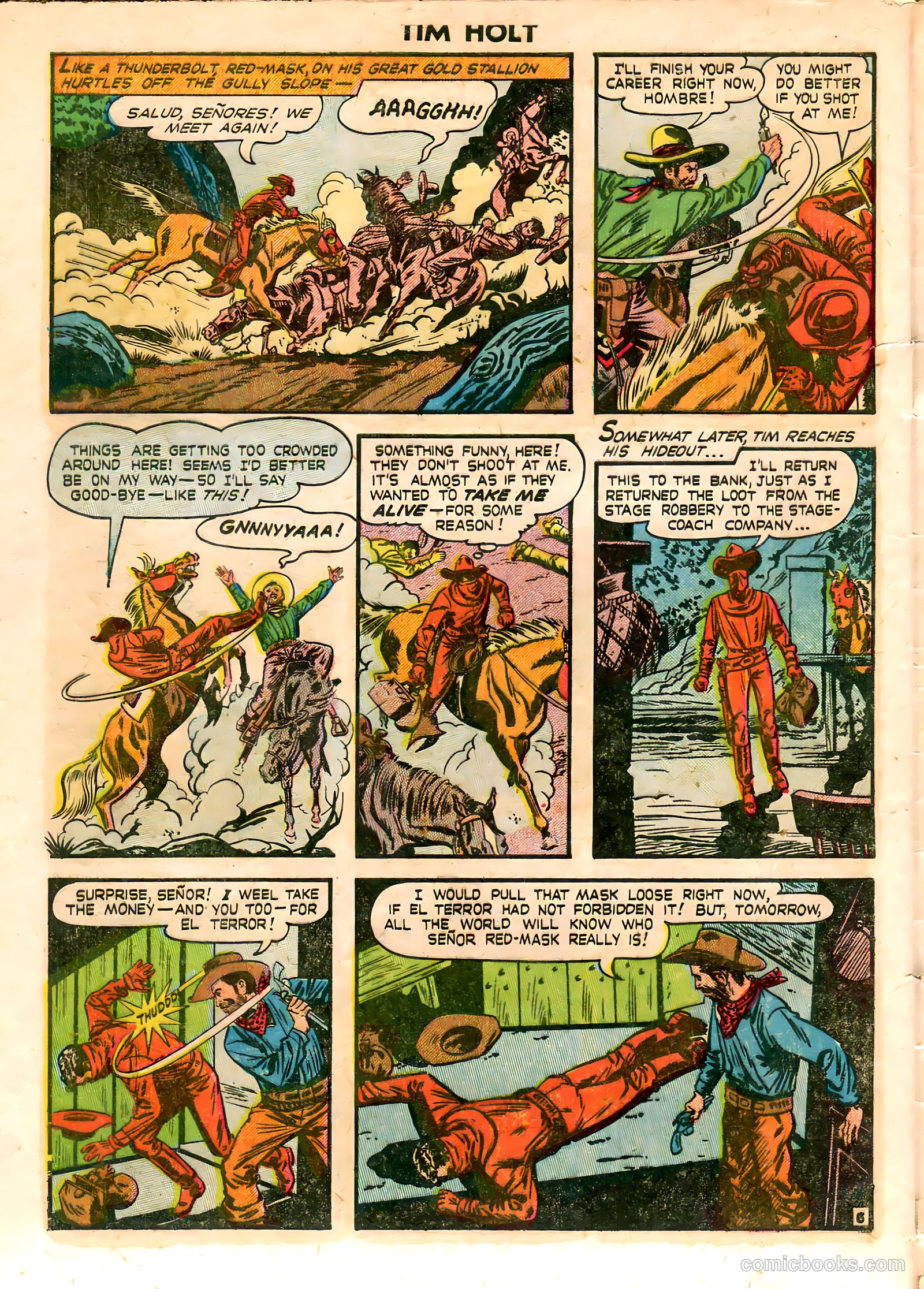 Tim Holt #21 — page 31 of 34
