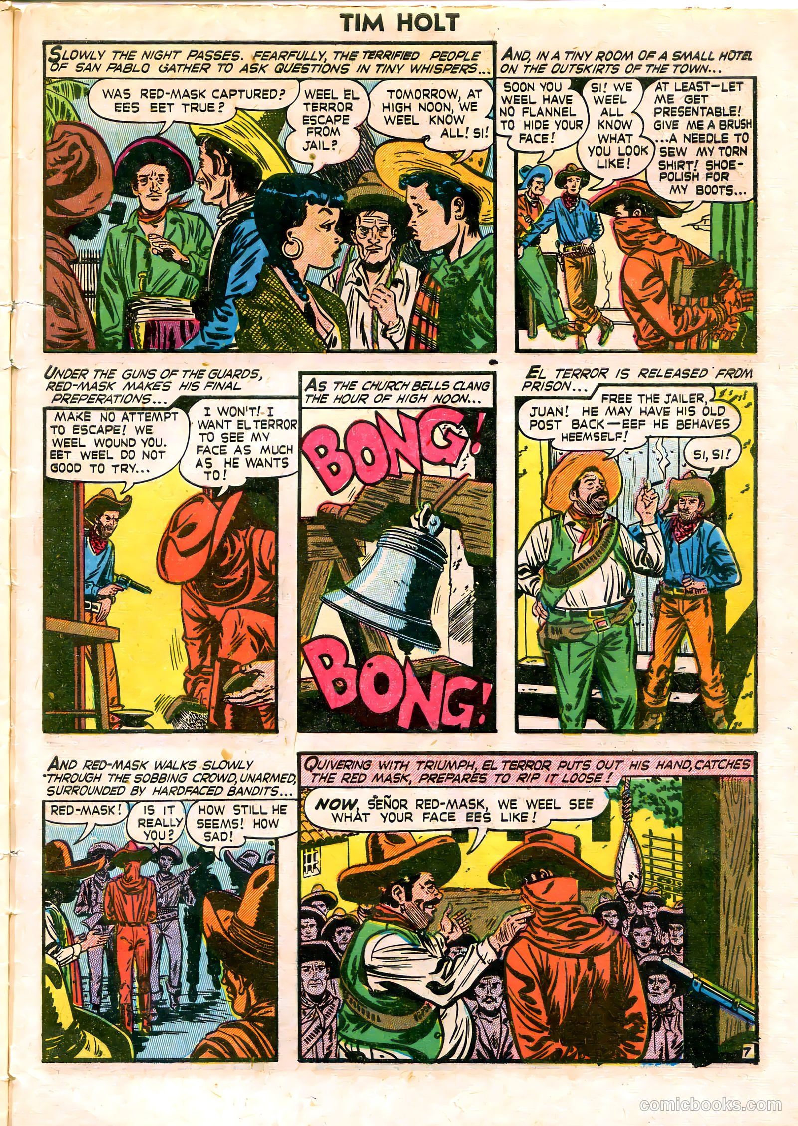Tim Holt #21 — page 32 of 34