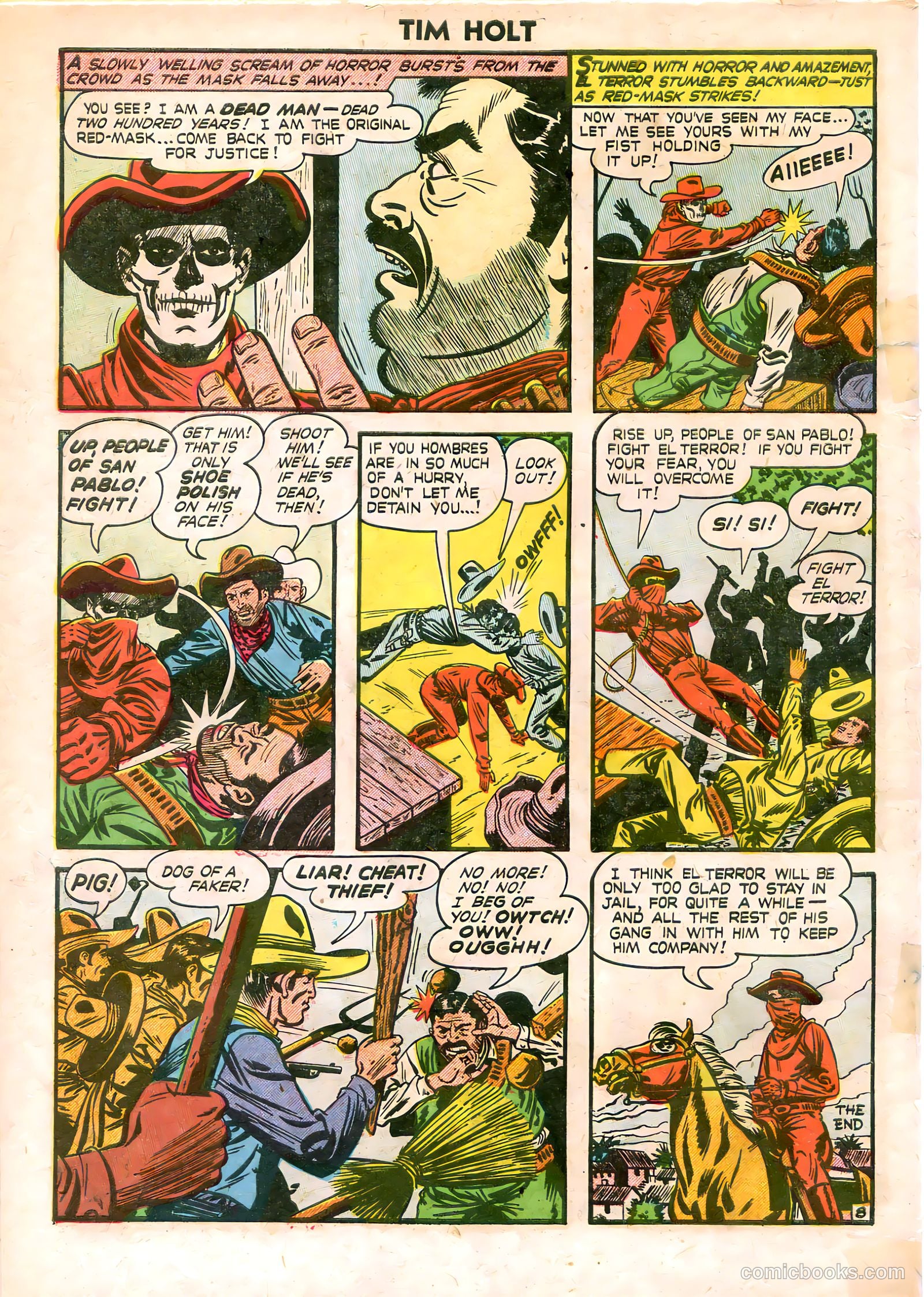 Tim Holt #21 — page 33 of 34