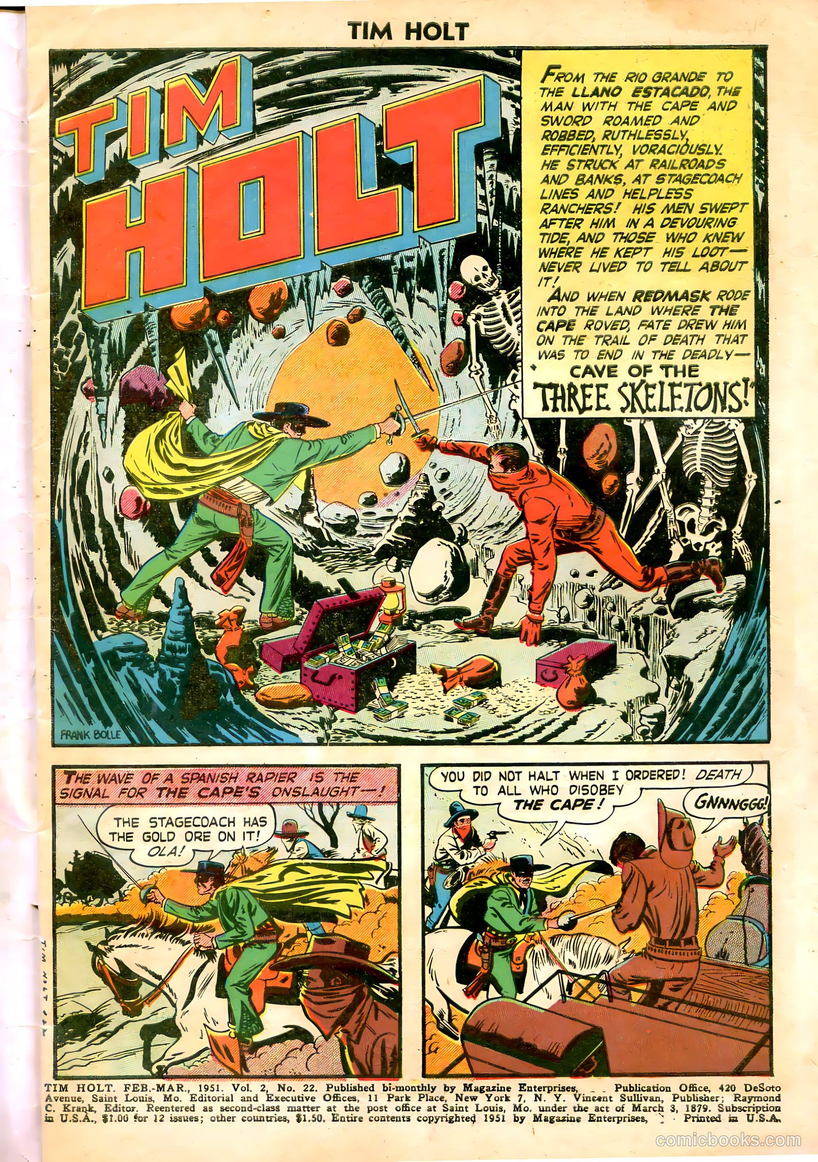 Tim Holt #22 — page 3 of 36