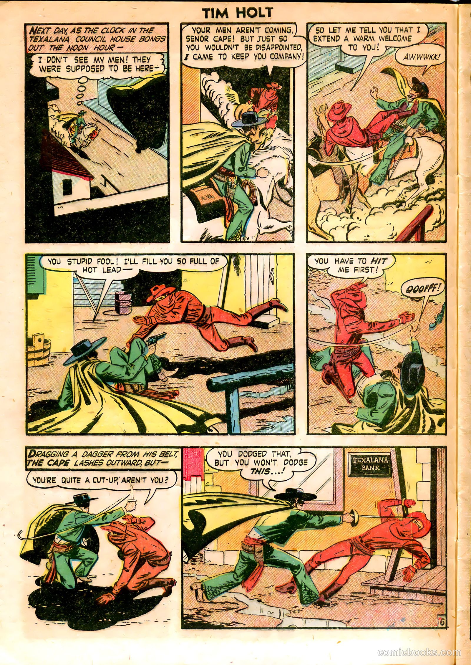 Tim Holt #22 — page 8 of 36