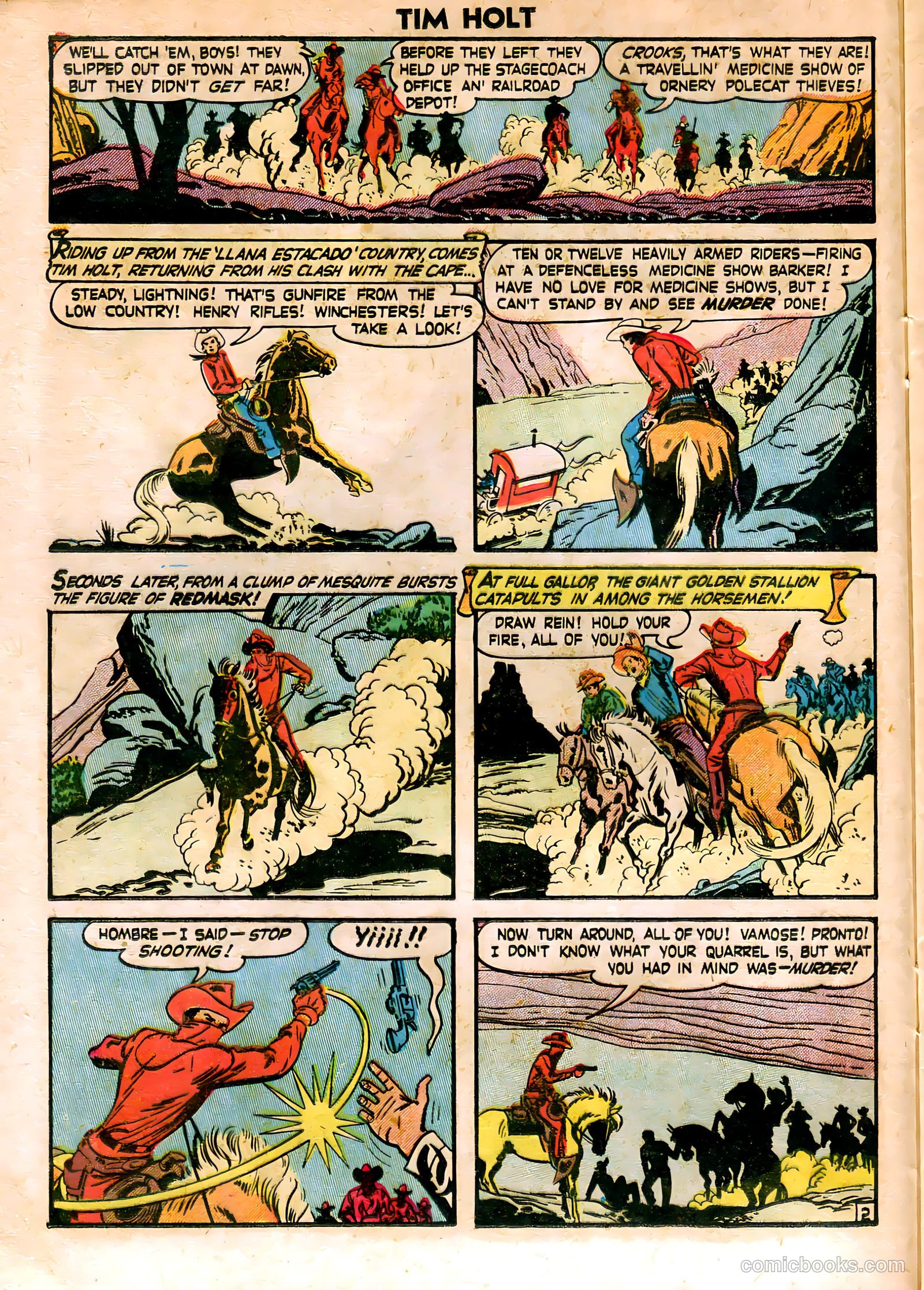 Tim Holt #22 — page 12 of 36