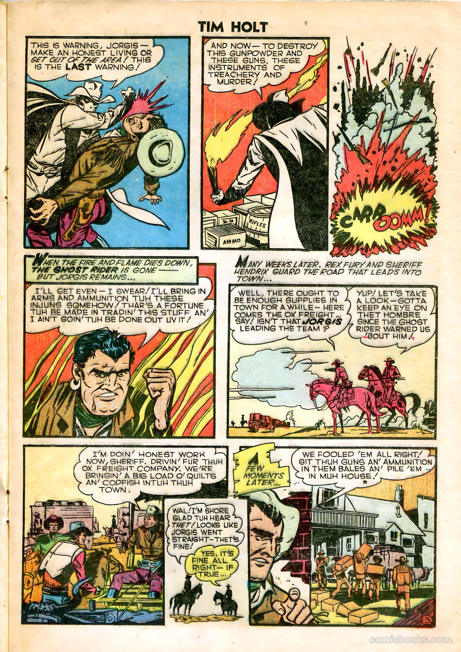 Tim Holt #22 — page 21 of 36