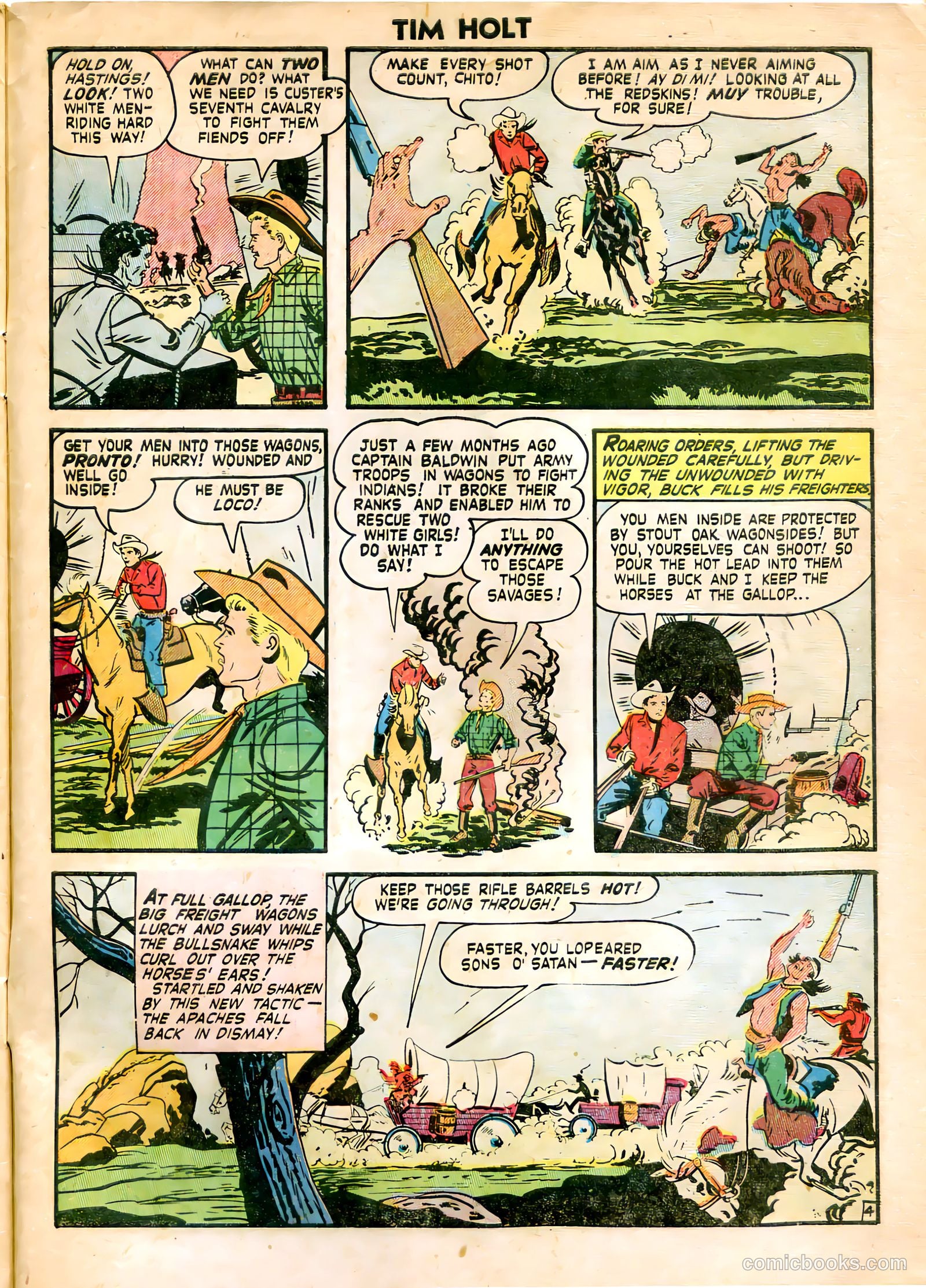 Tim Holt #22 — page 31 of 36