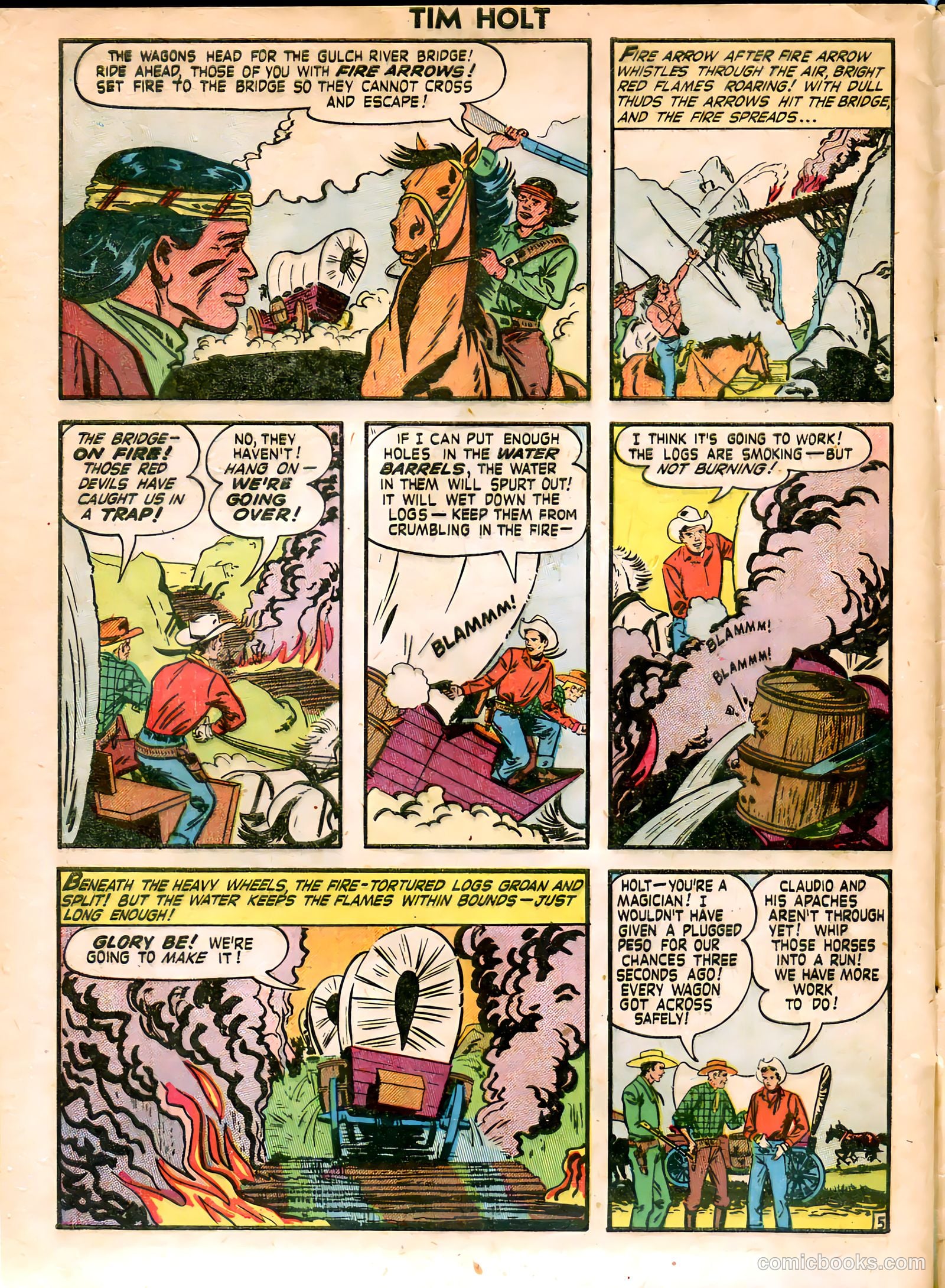 Tim Holt #22 — page 32 of 36