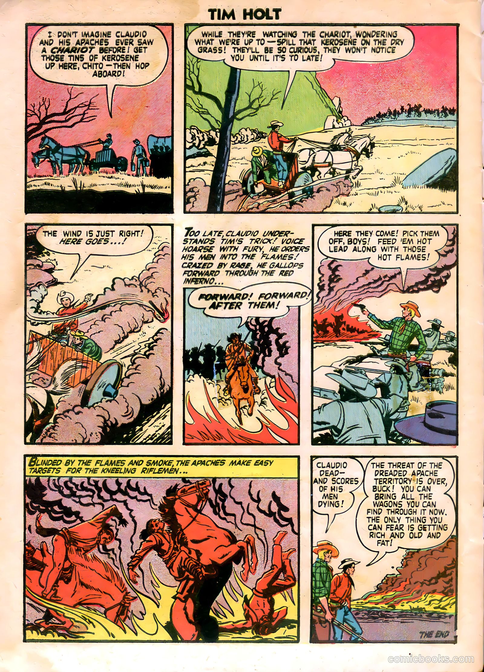 Tim Holt #22 — page 34 of 36
