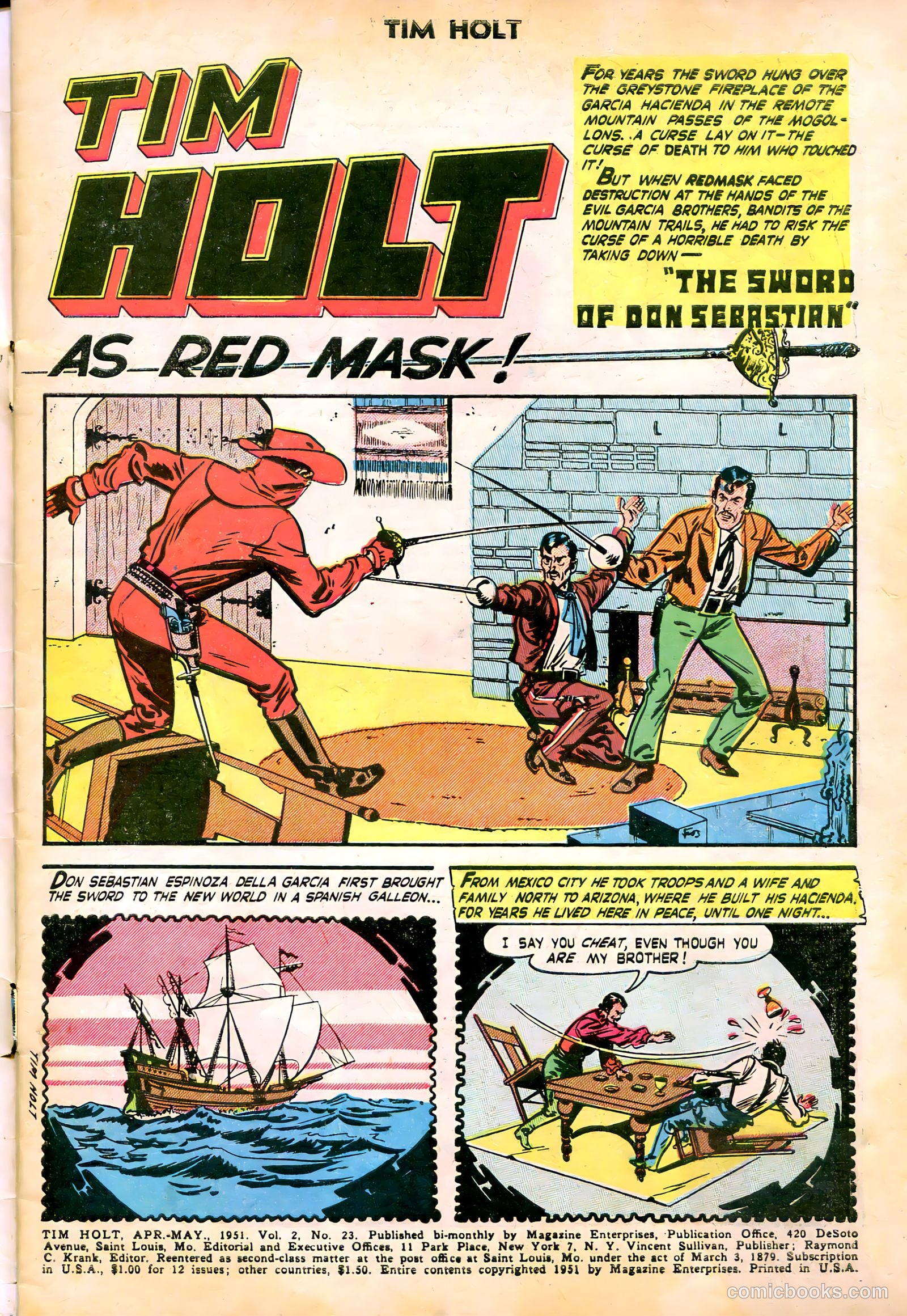 Tim Holt #23 — page 3 of 36