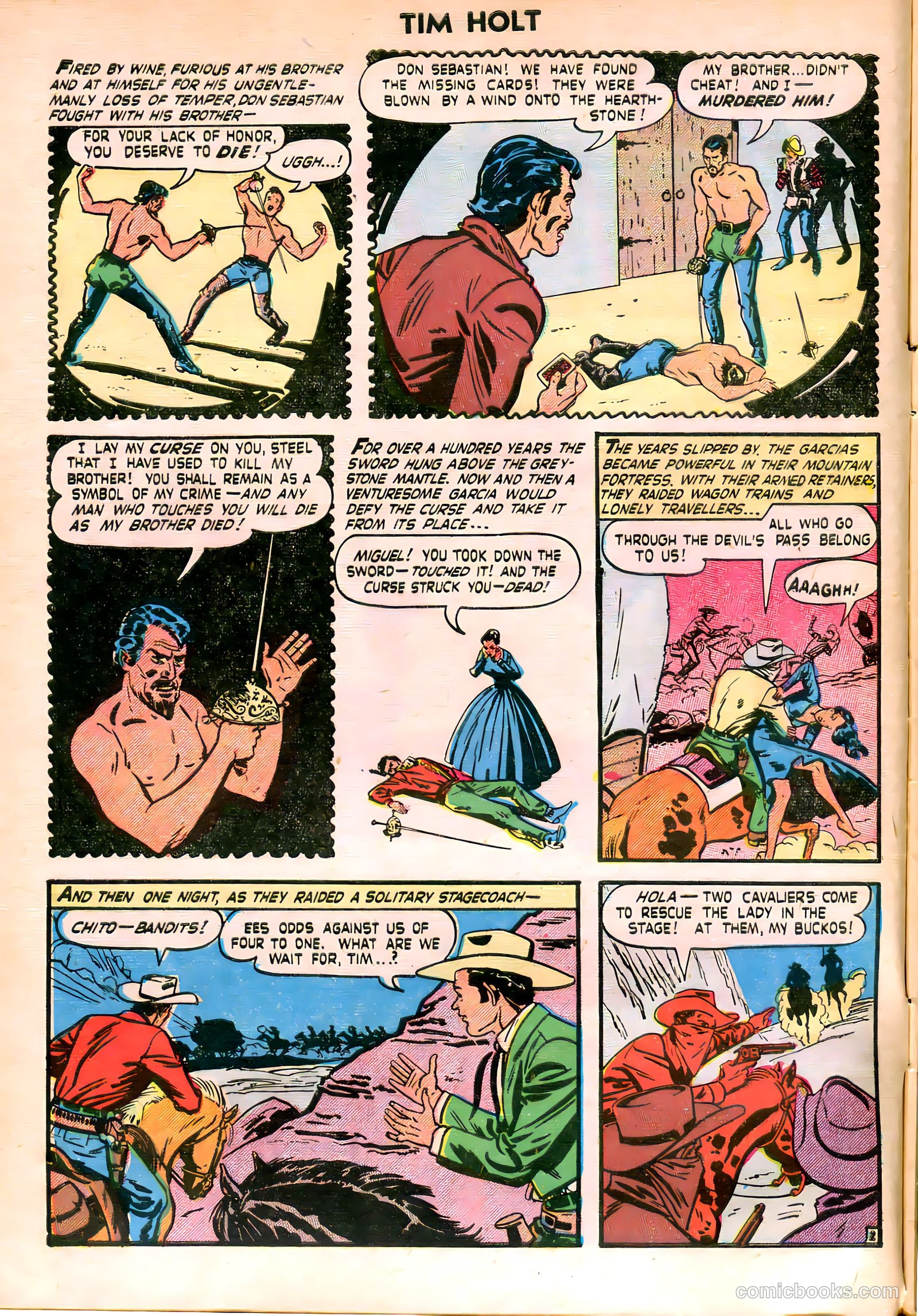 Tim Holt #23 — page 4 of 36