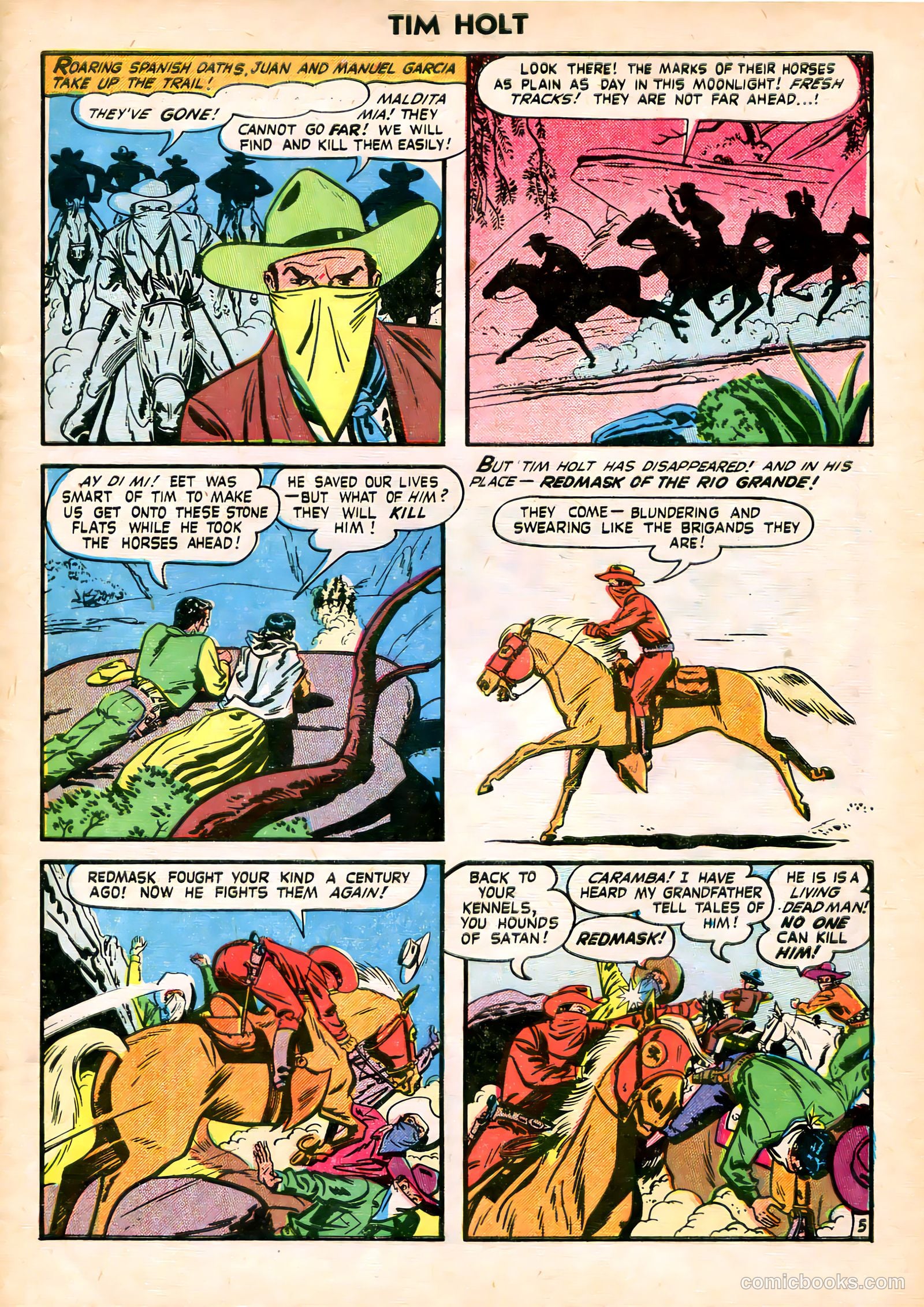 Tim Holt #23 — page 7 of 36