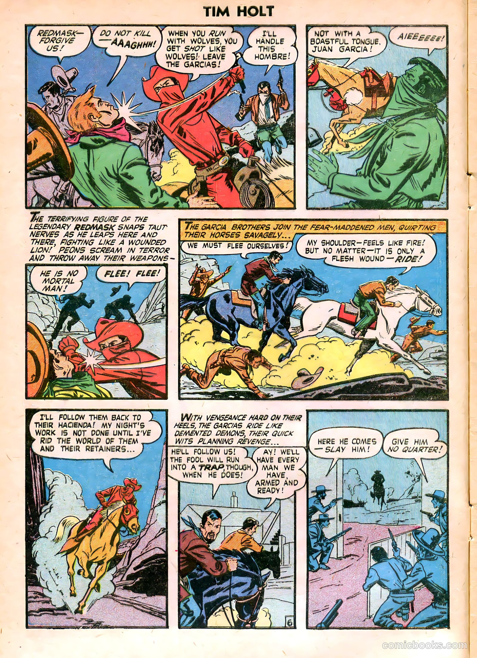 Tim Holt #23 — page 8 of 36