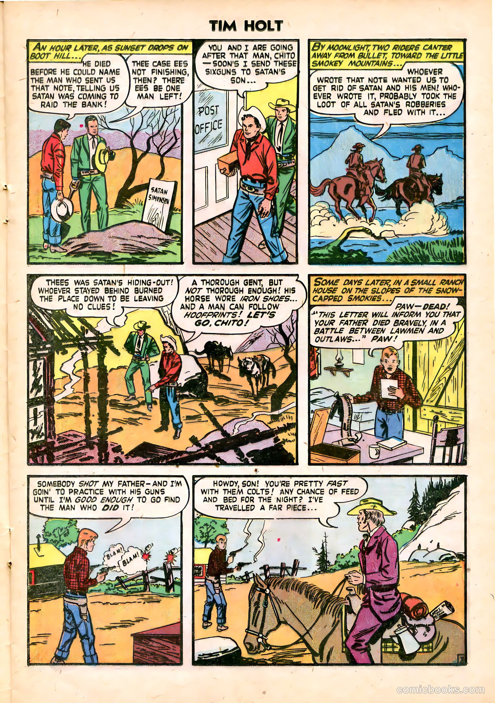 Tim Holt #23 — page 13 of 36