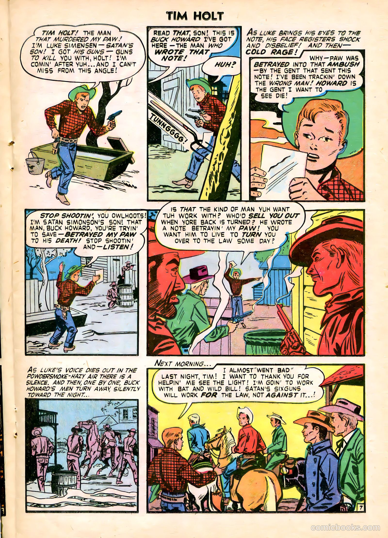 Tim Holt #23 — page 17 of 36